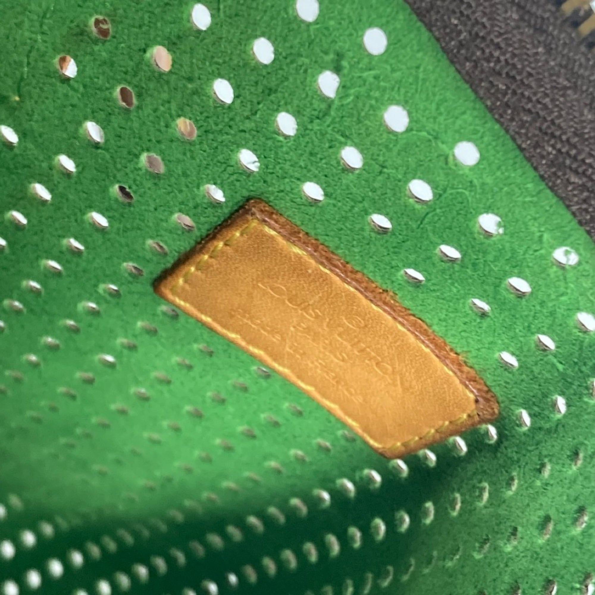 Louis Vuitton Brown Green Monogram Boston Bag Handbag (Pre-Owned)