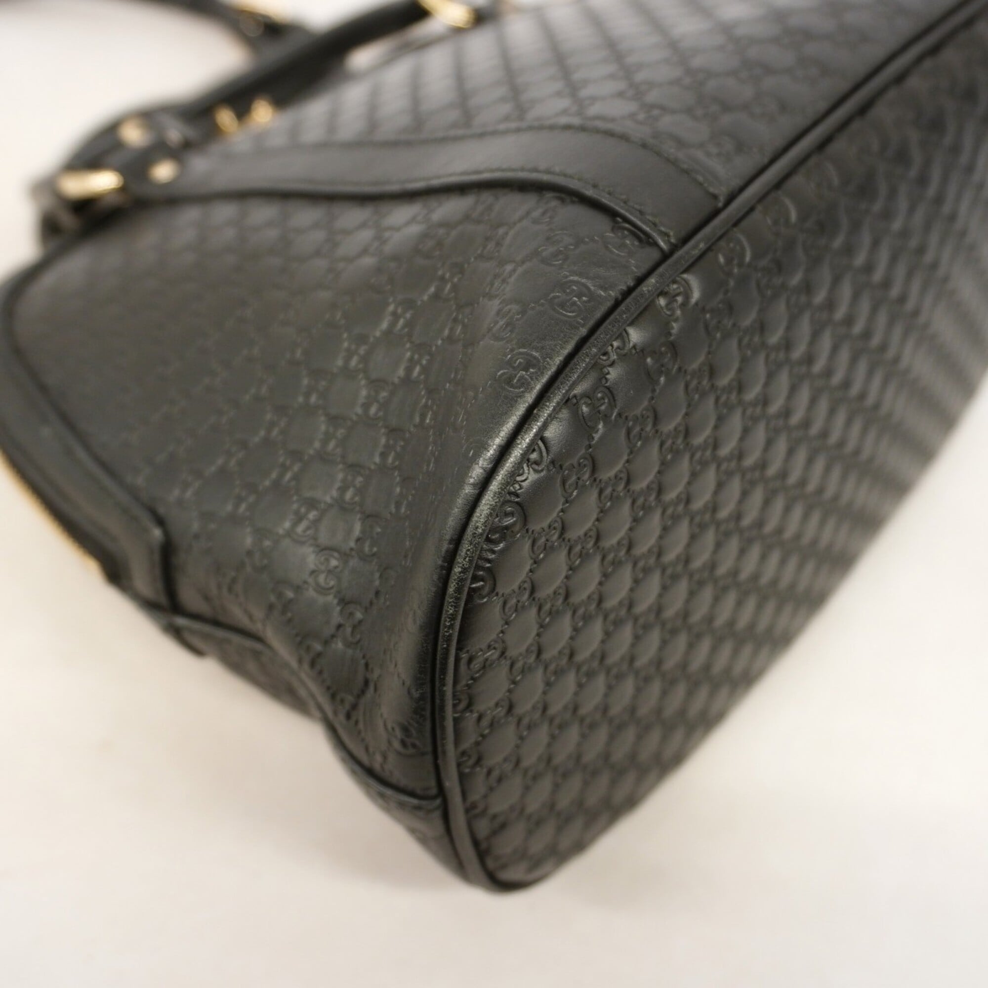 Gucci Black Leather Handbag (Pre-Owned)