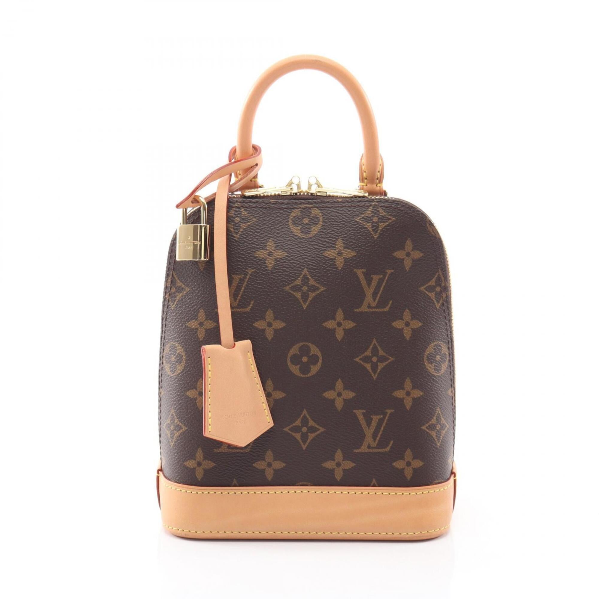 Louis Vuitton Monogram Brown Monogram Leather Backpack (Pre-Owned)