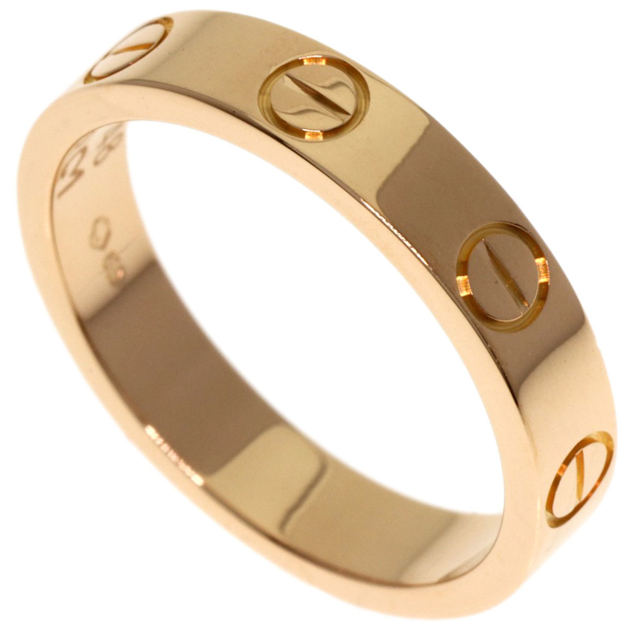 Cartier Love Pink Pink Gold (18K) Band Ring (Pre-Owned)