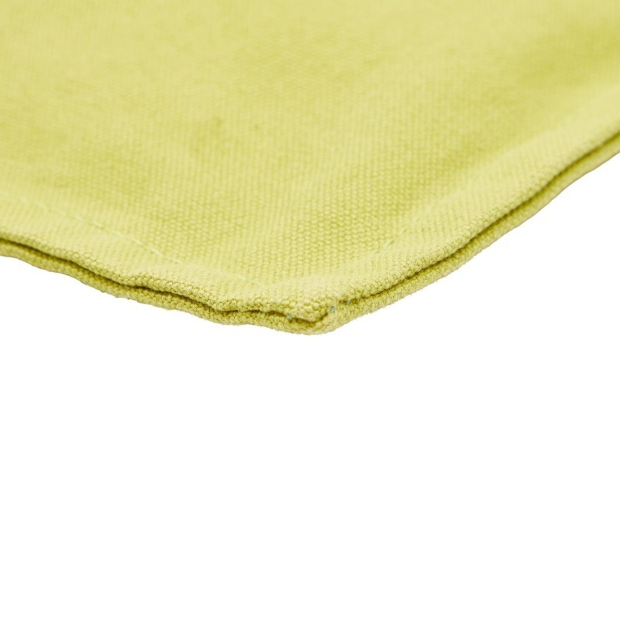 Hermes Green Cotton Pouch (Pre-Owned)