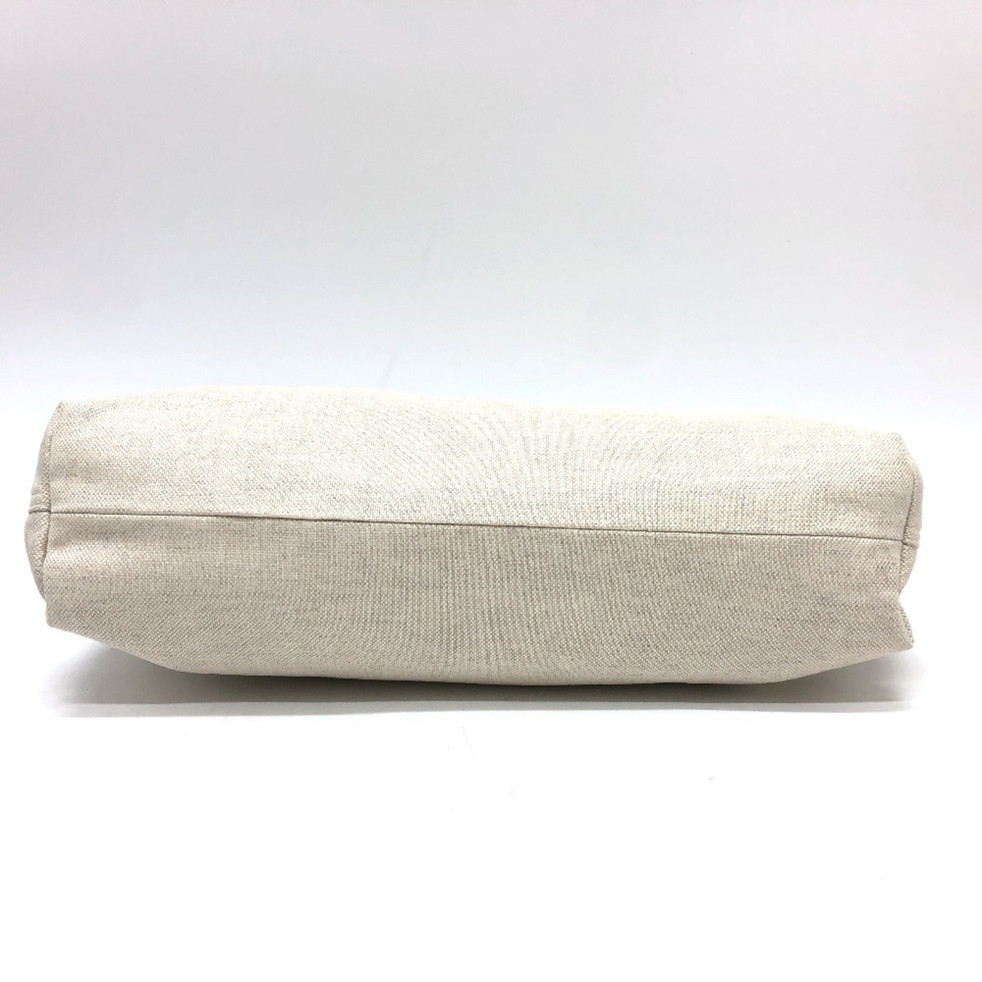 Bottega Veneta Beige Canvas Pouch (Pre-Owned)