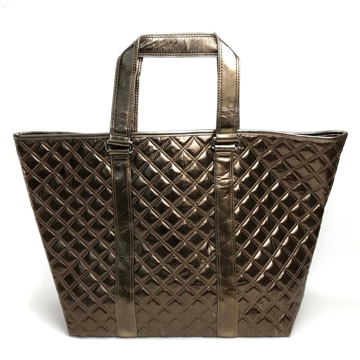 Marc Jacobs Bronze Nylon Tote Bag (Pre-Owned)
