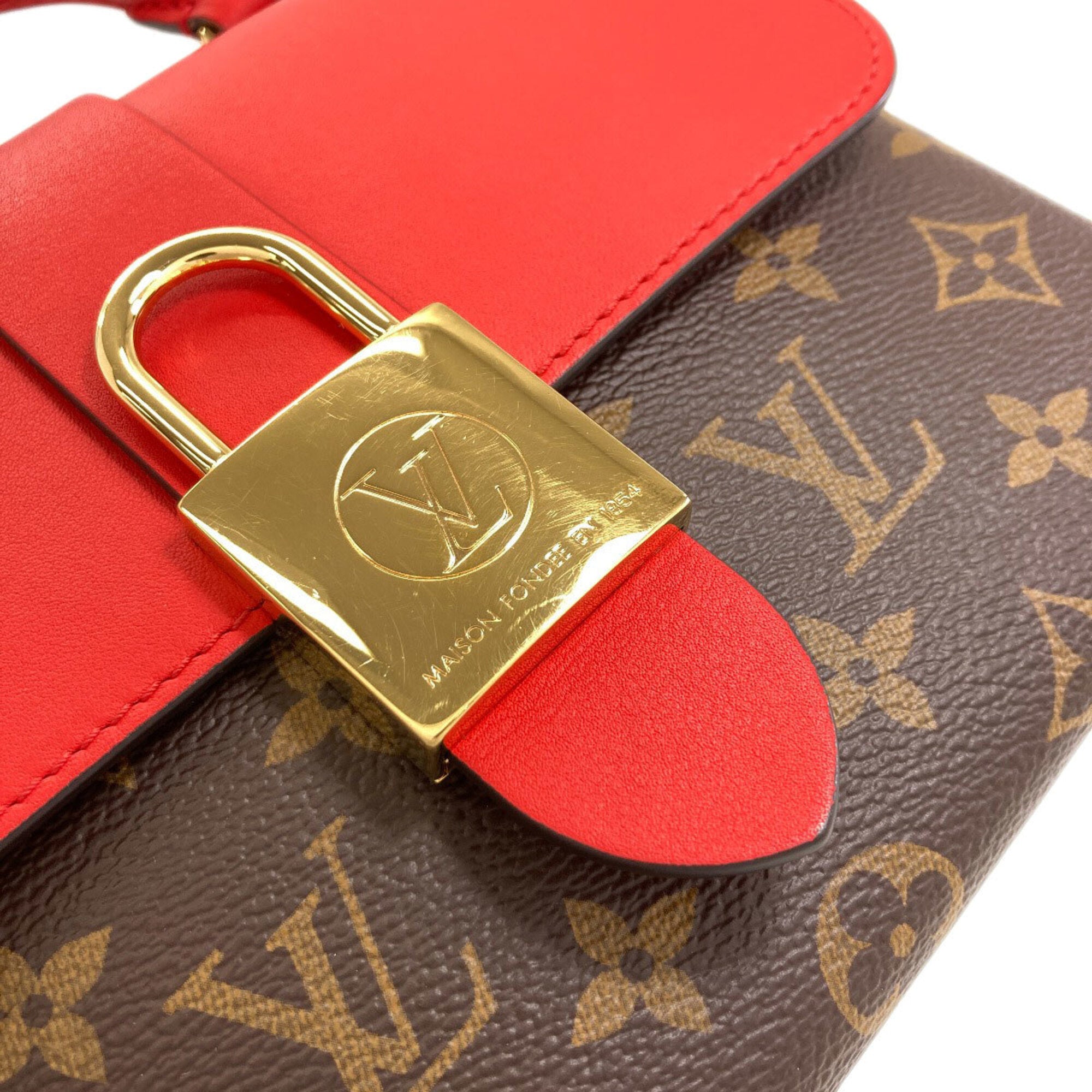 Louis Vuitton Coquelicots Monogram Monogram Handbag (Pre-Owned)