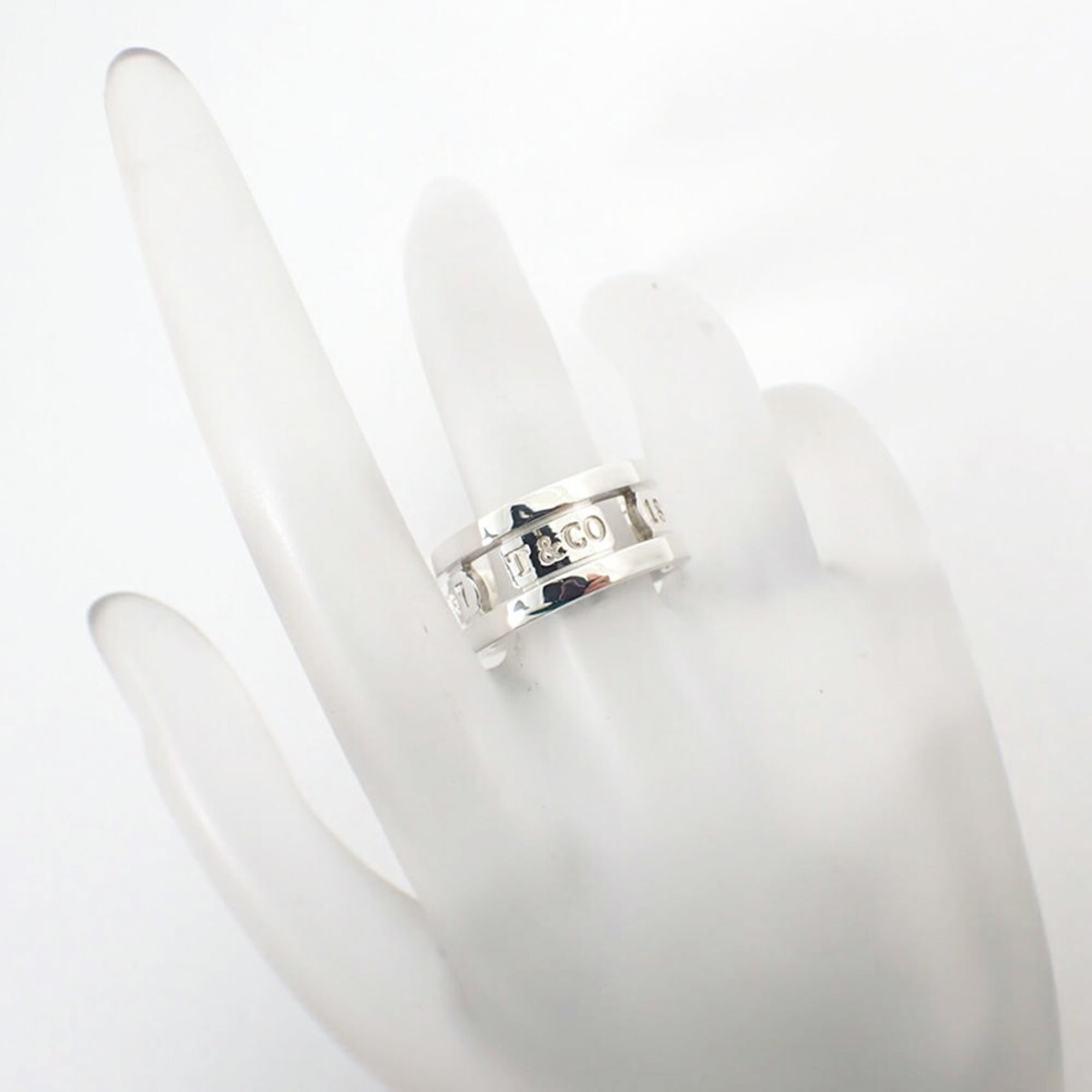 Tiffany Sterling Silver 925 Band Ring (Pre-Owned)
