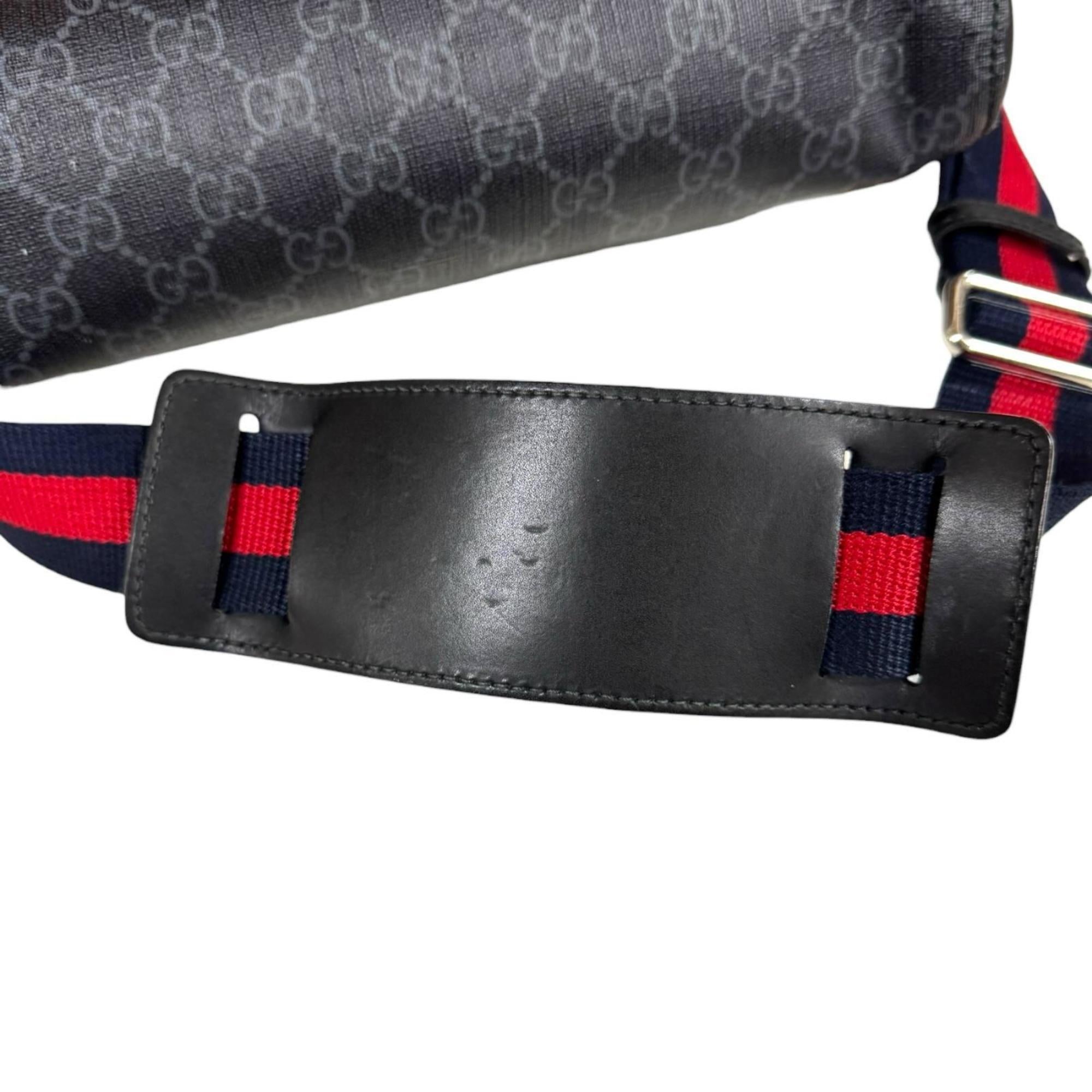 Gucci Black Gg Supreme Shoulder Bag (Pre-Owned)
