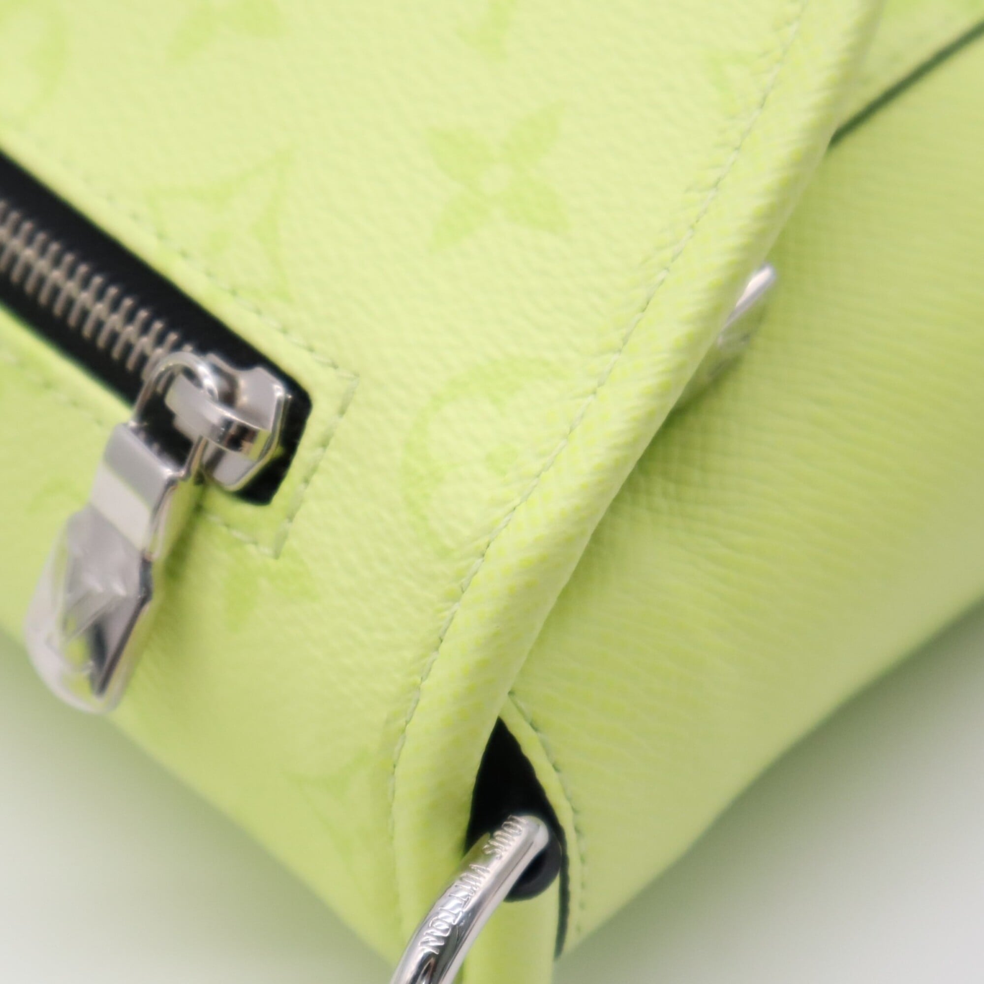 Louis Vuitton Lemon Yellow Coated Canvas Shoulder Bag (Pre-Owned)