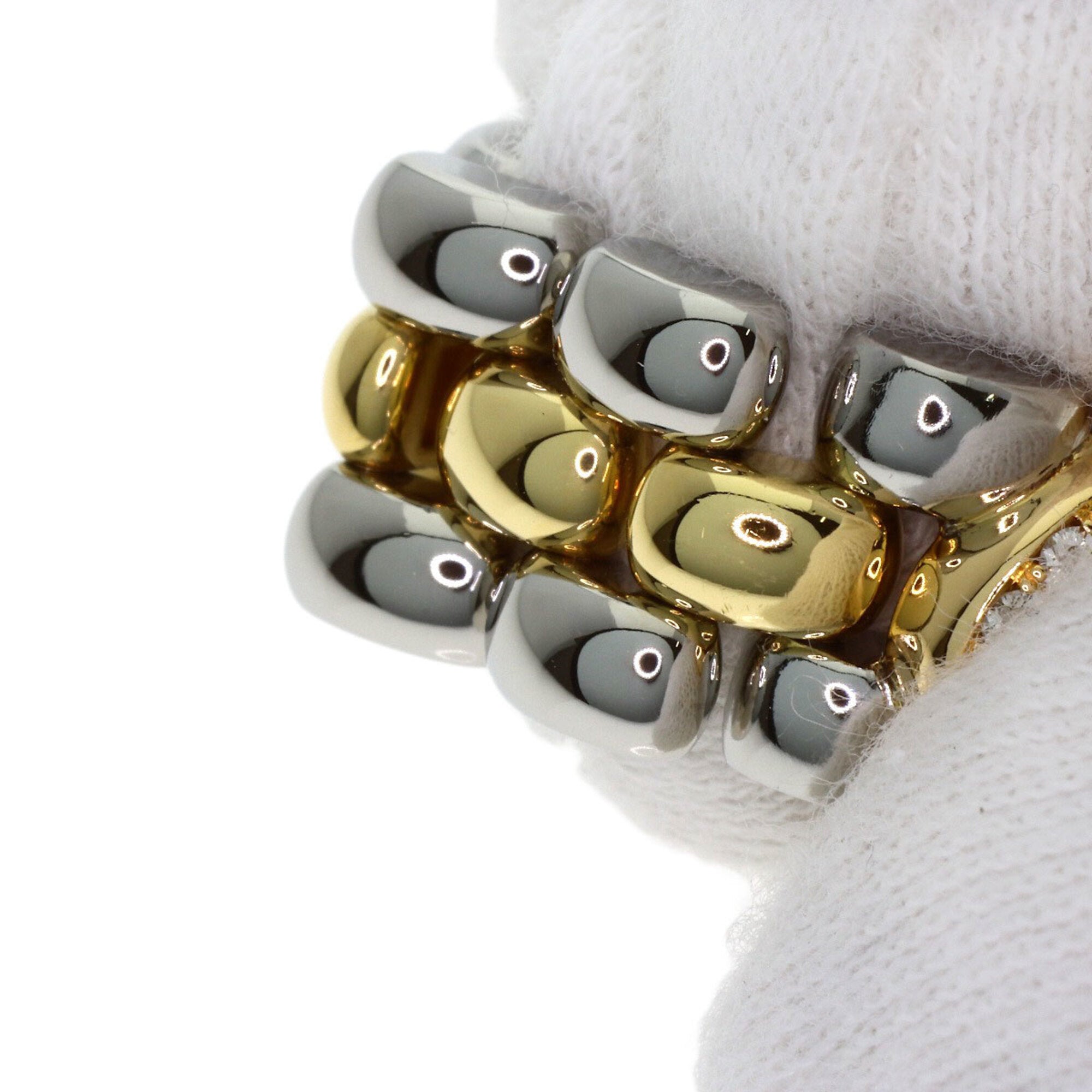 Chopard Yellow Gold (18K) Stainless Steel Band Ring (Pre-Owned)