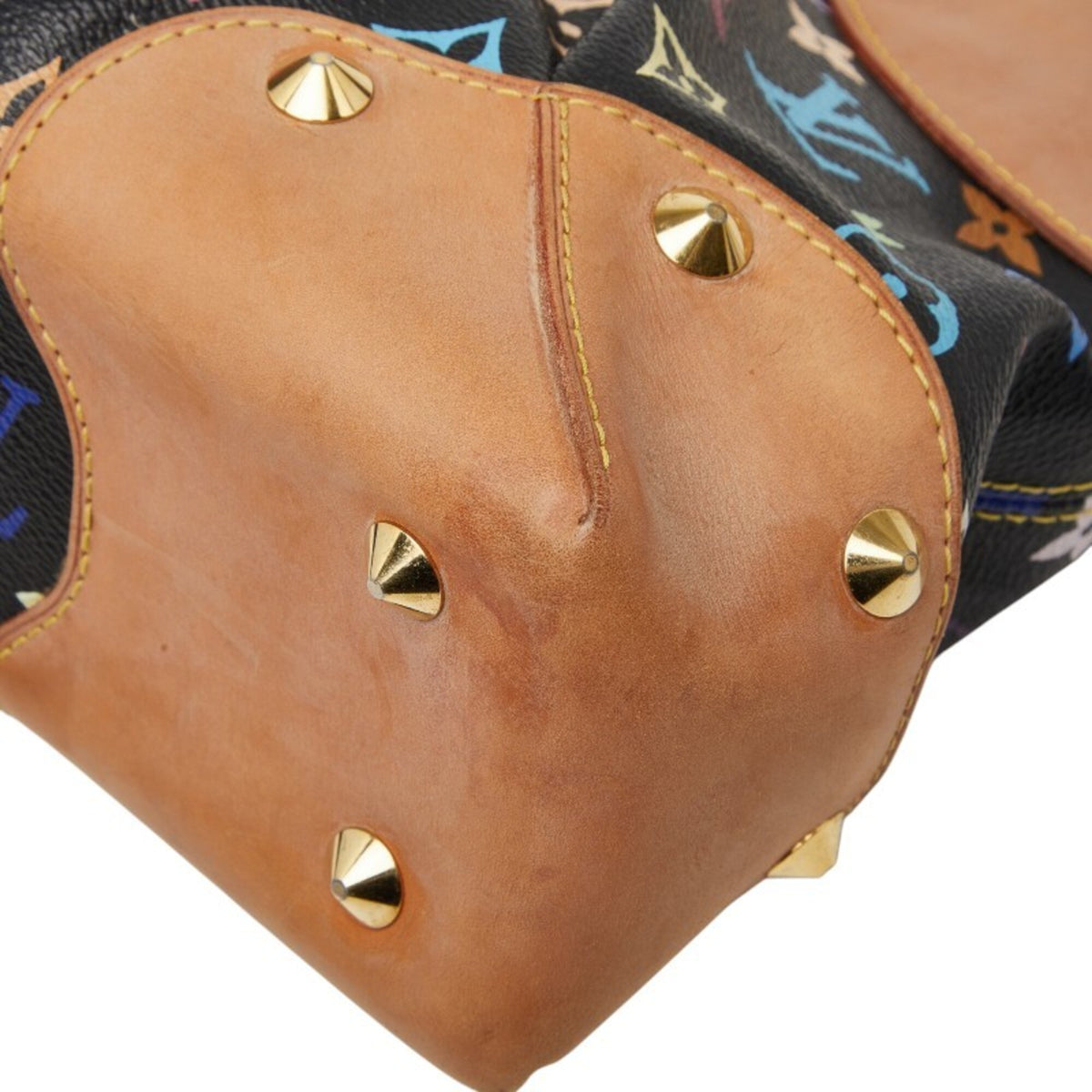 Louis Vuitton Monogram Multicolore Black Multi-Color Pvc Leather Handbag Shoulder Bag (Pre-Owned)