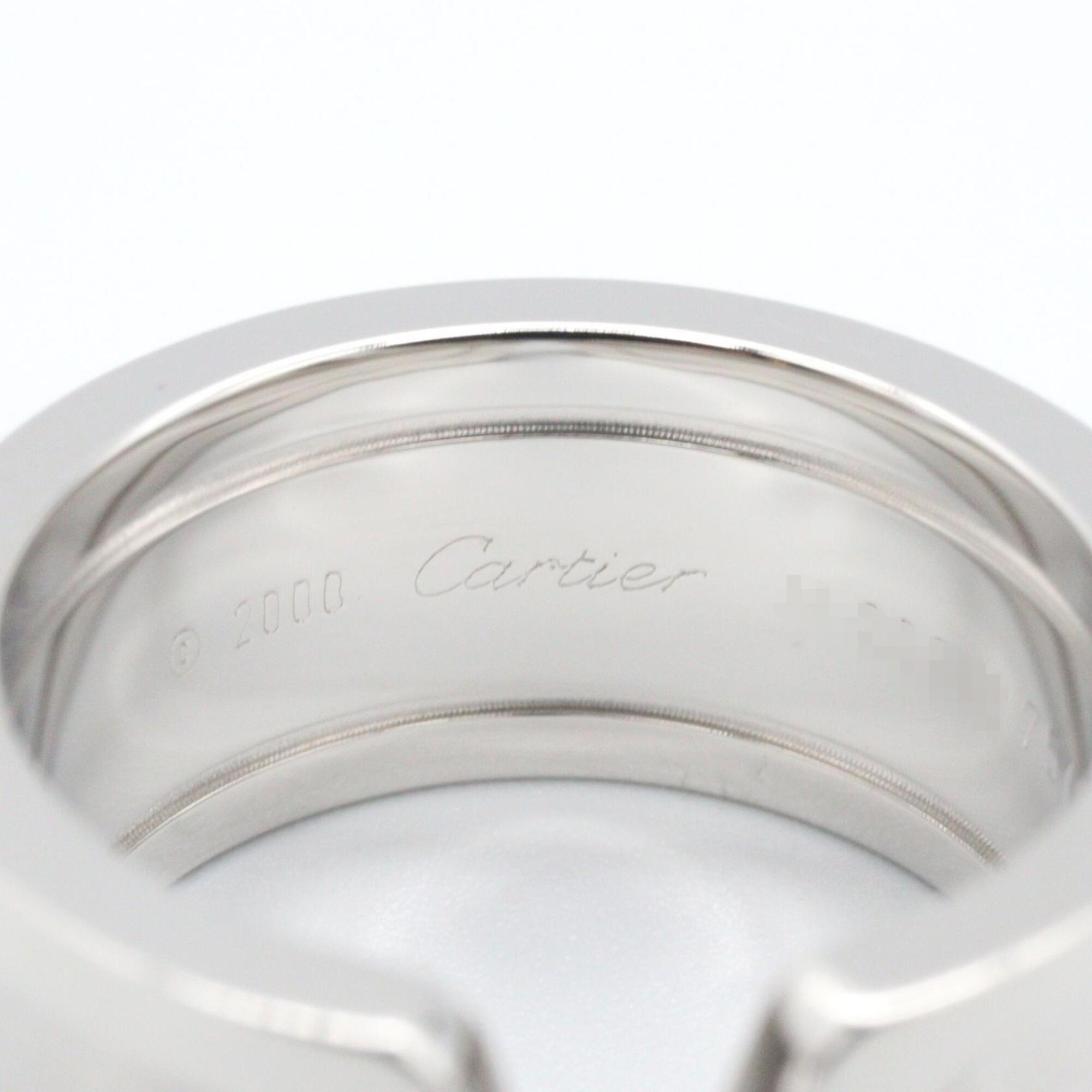 Cartier Silver White Gold (18K) Band Ring (Pre-Owned)