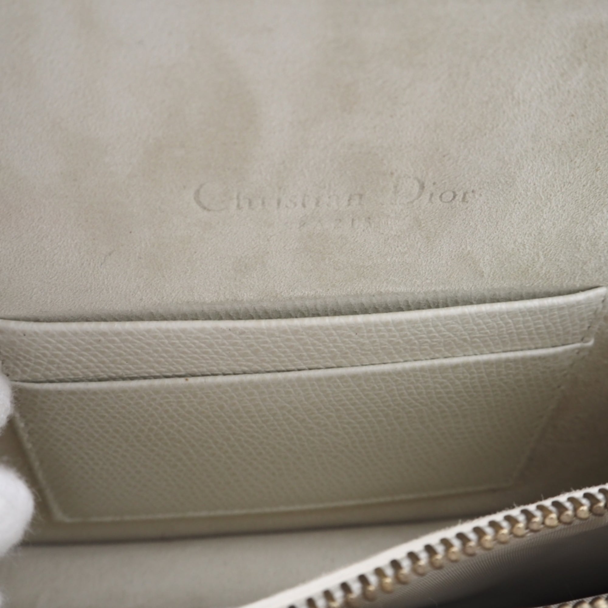 Christian Dior White Leather (Pre-Owned)