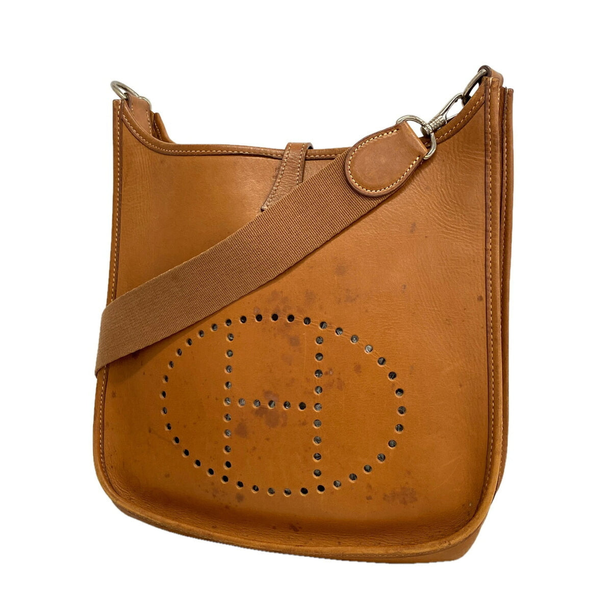 Hermes Natural Vache Leather Shoulder Bag (Pre-Owned)