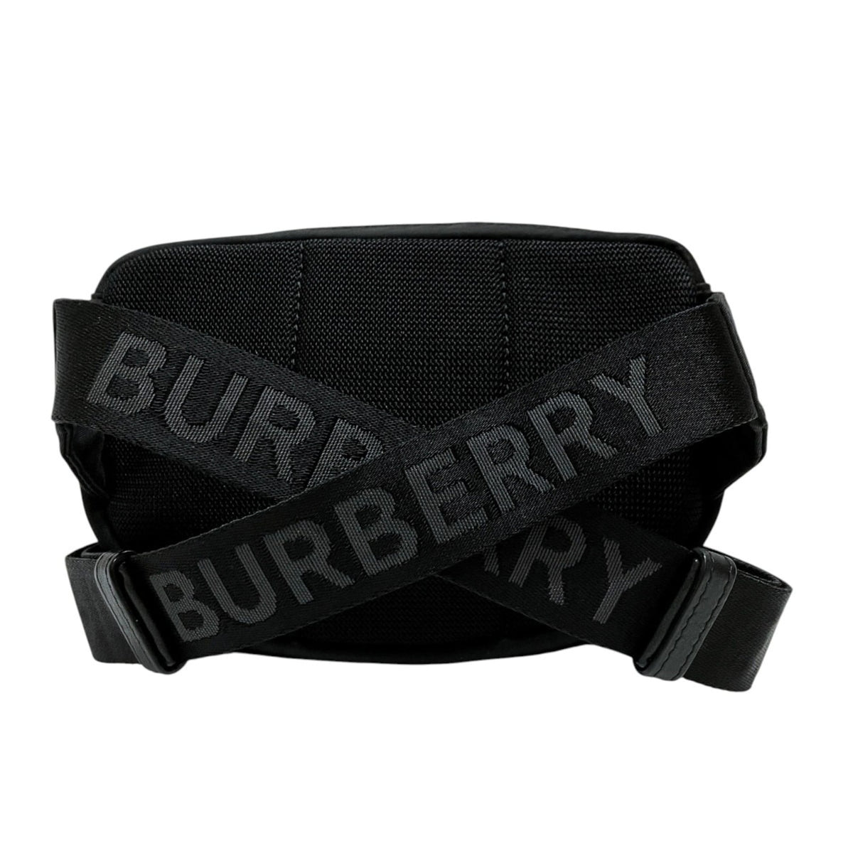 Burberry Black Canvas Fanny Pack (Pre-Owned)