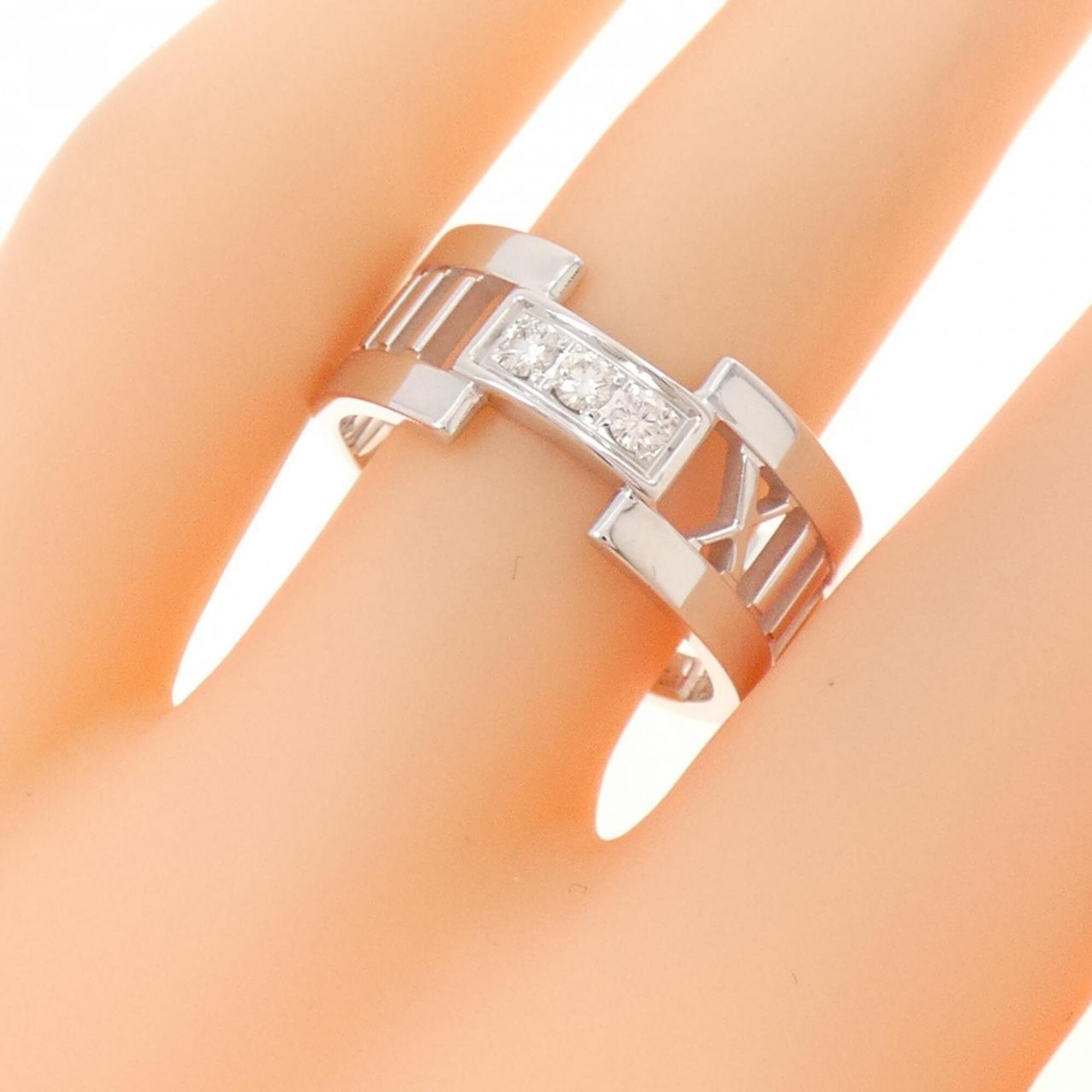 Tiffany White Gold (18K) Band Ring (Pre-Owned)