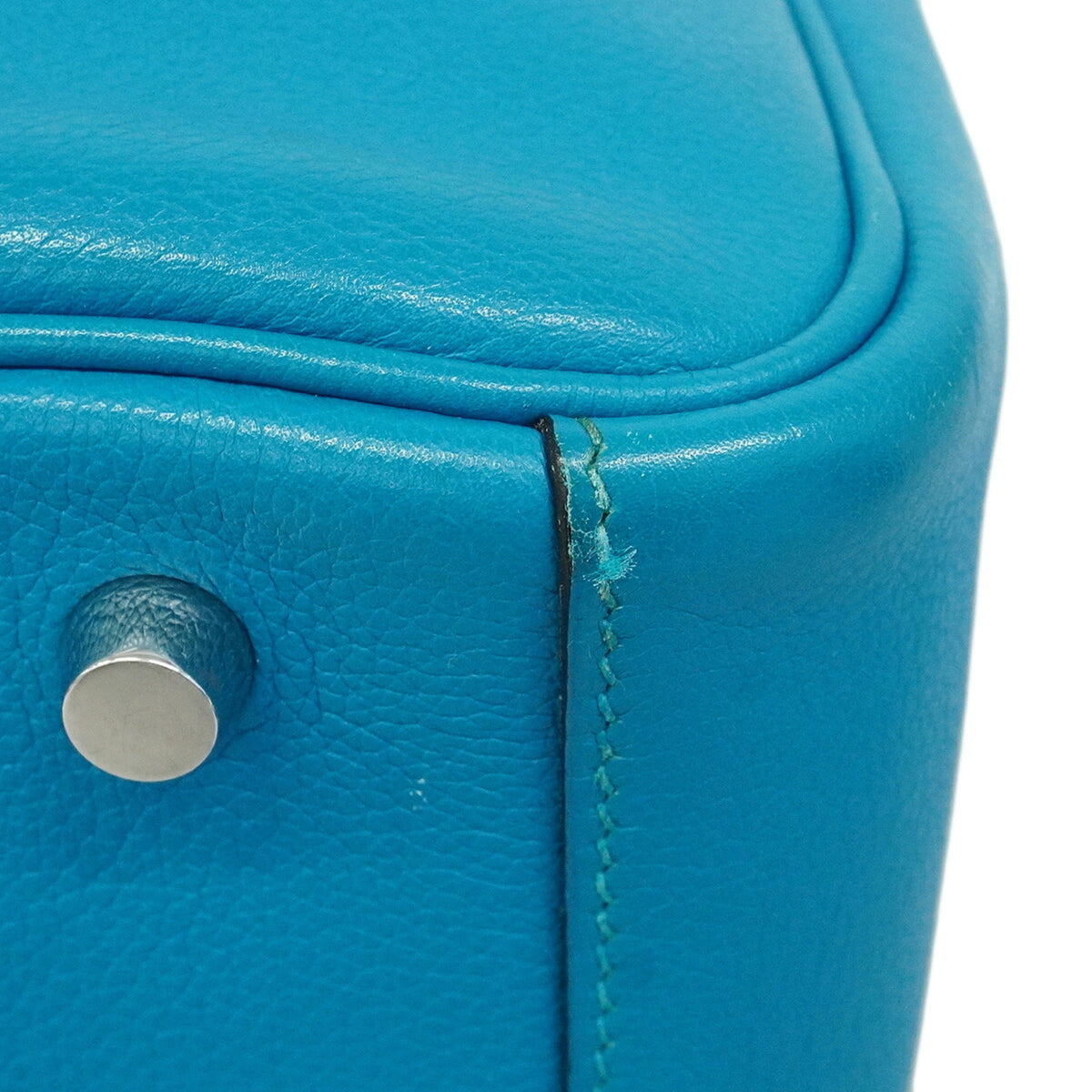 Hermes Blue Handbag (Pre-Owned)