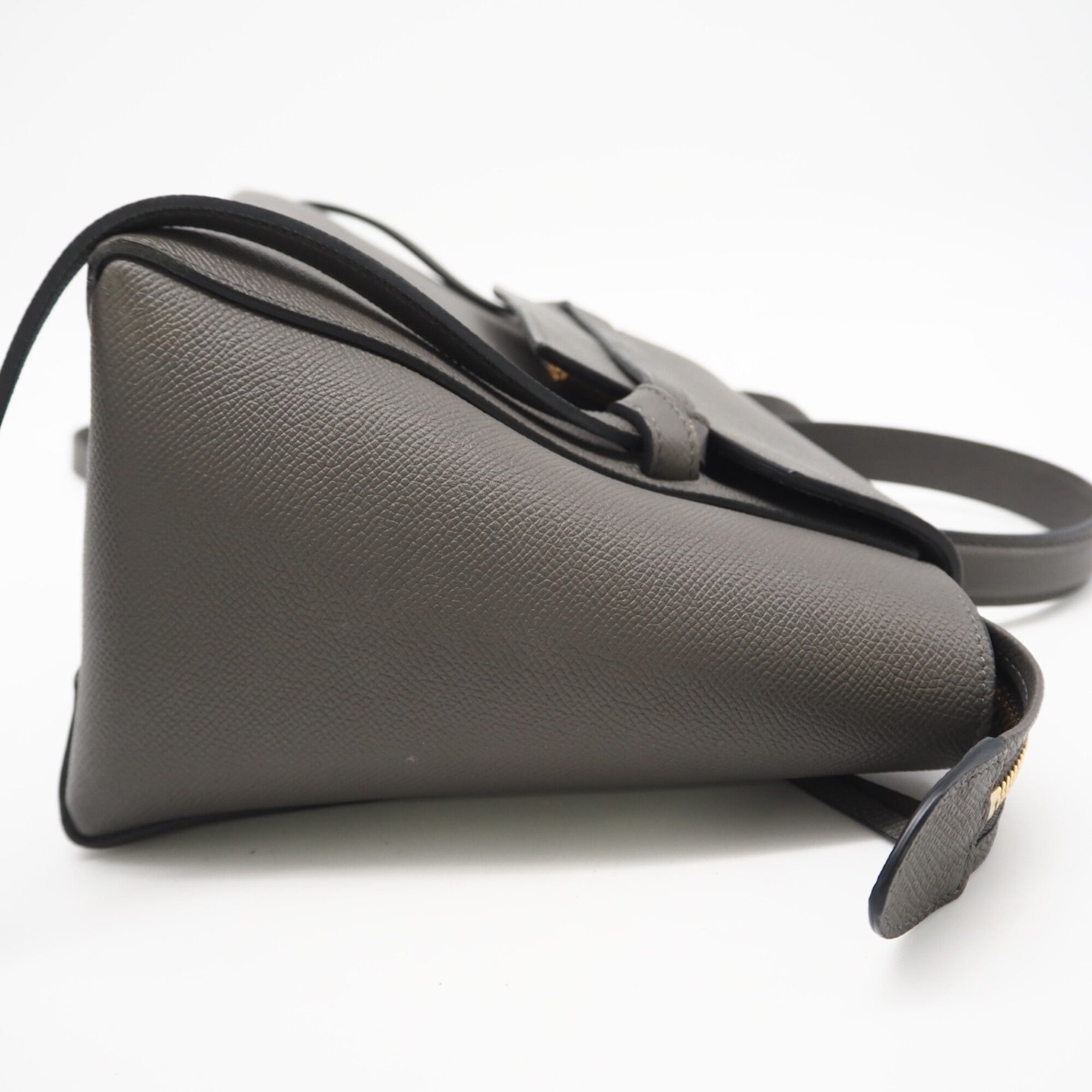 Celine Gray Leather Handbag (Pre-Owned)