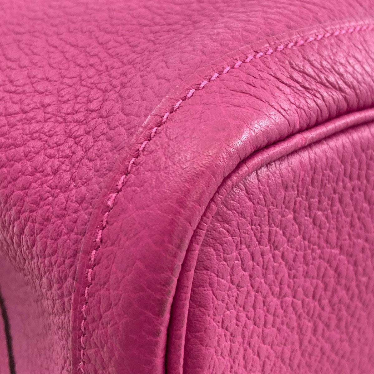 Hermes Pink Purple Negonda Leather Handbag (Pre-Owned)