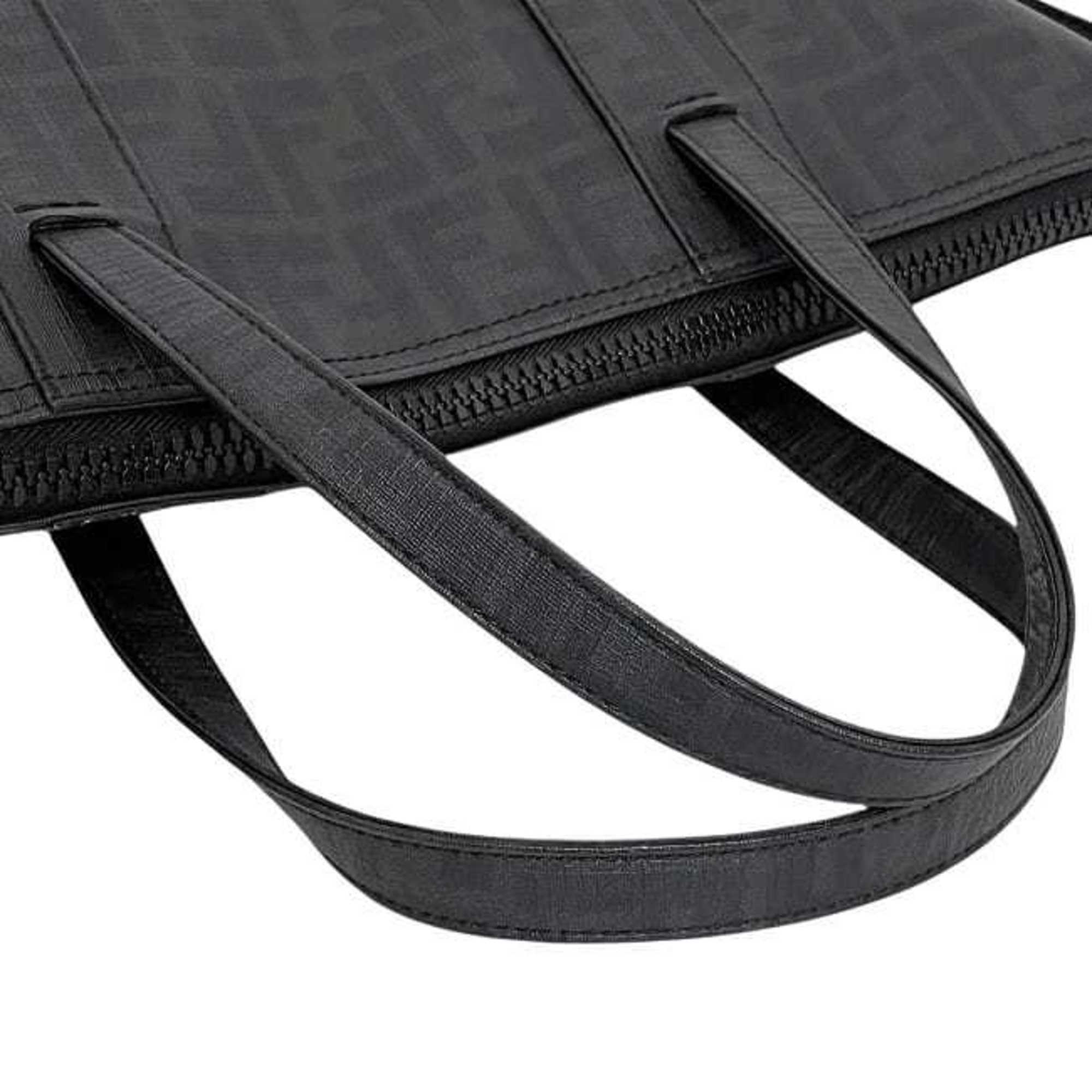 Fendi Black Zucchino Tote Bag (Pre-Owned)