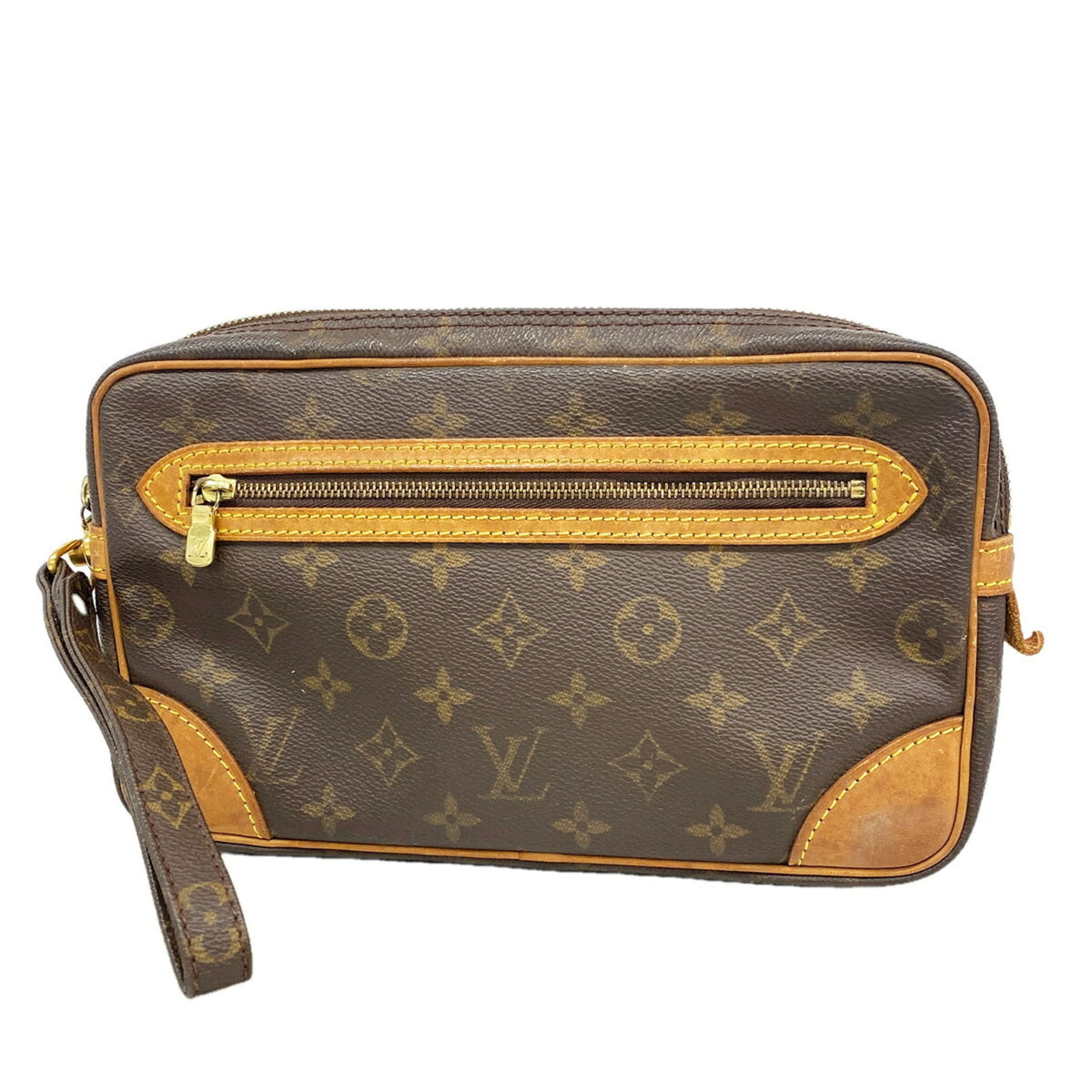 Louis Vuitton Brown Clutch Bag (Pre-Owned)