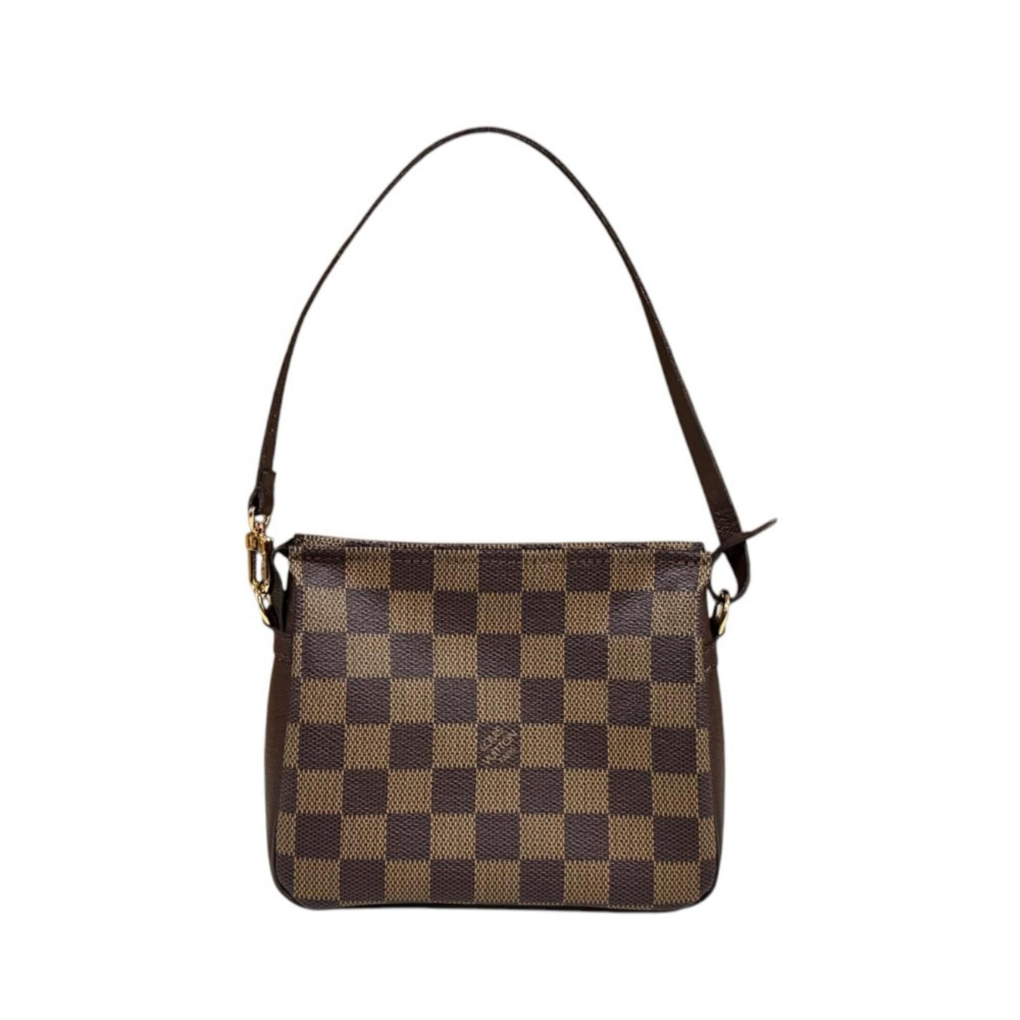 Louis Vuitton Brown Damier Canvas Handbag (Pre-Owned)