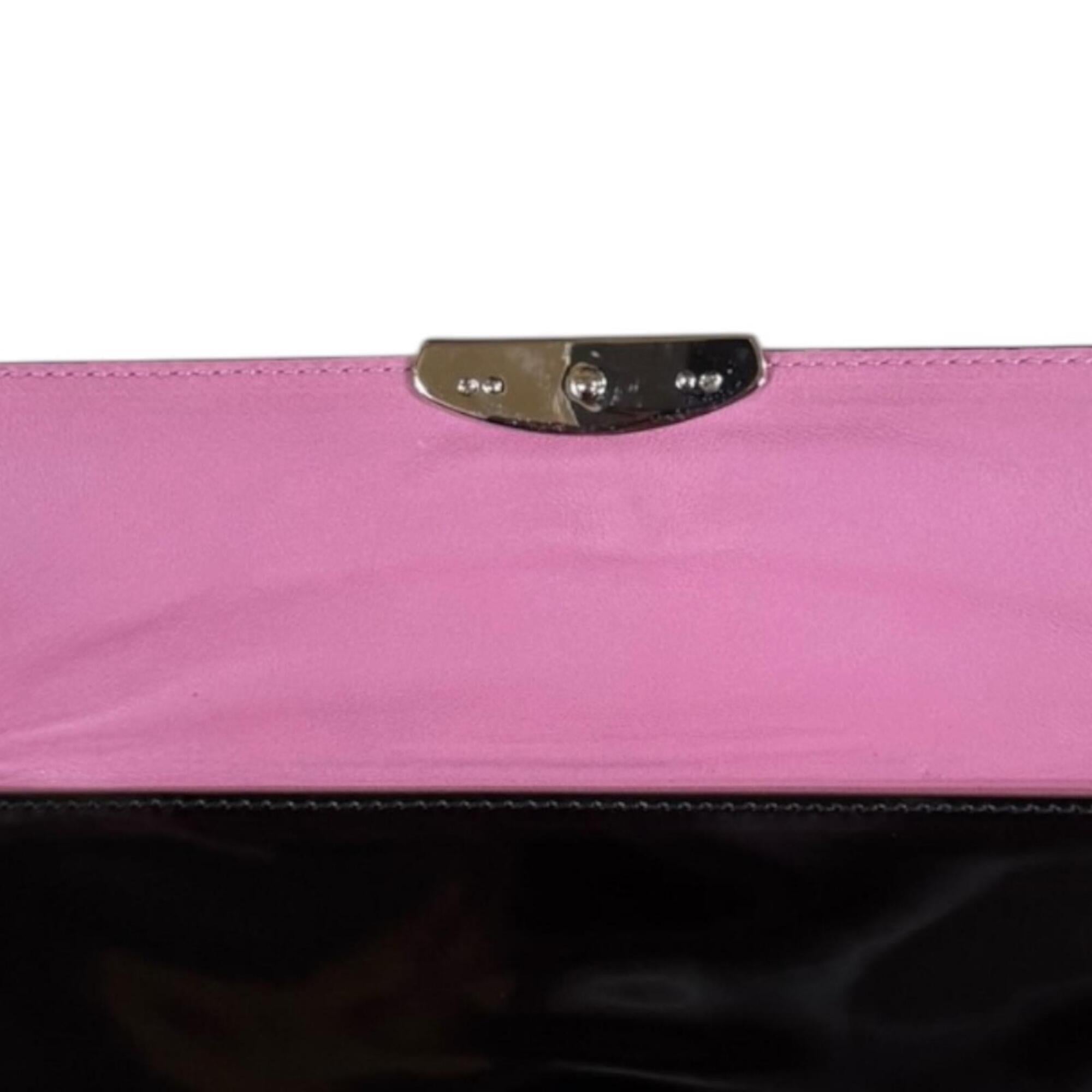 Prada Black Nero Leather Shoulder Bag (Pre-Owned)