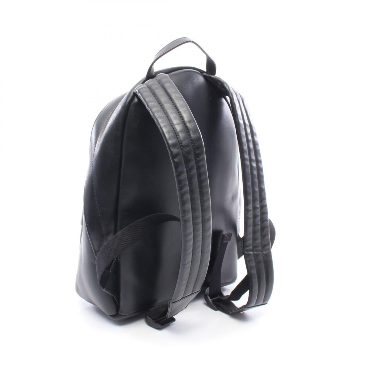 Balenciaga Black Red Color Leather Backpack (Pre-Owned)