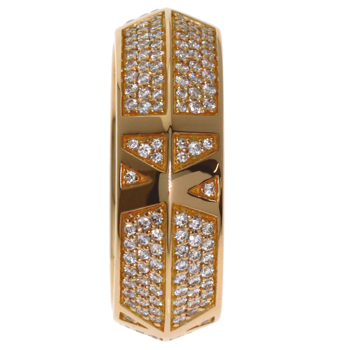 Tiffany Atlas Pink Gold (18K) Band Ring (Pre-Owned)