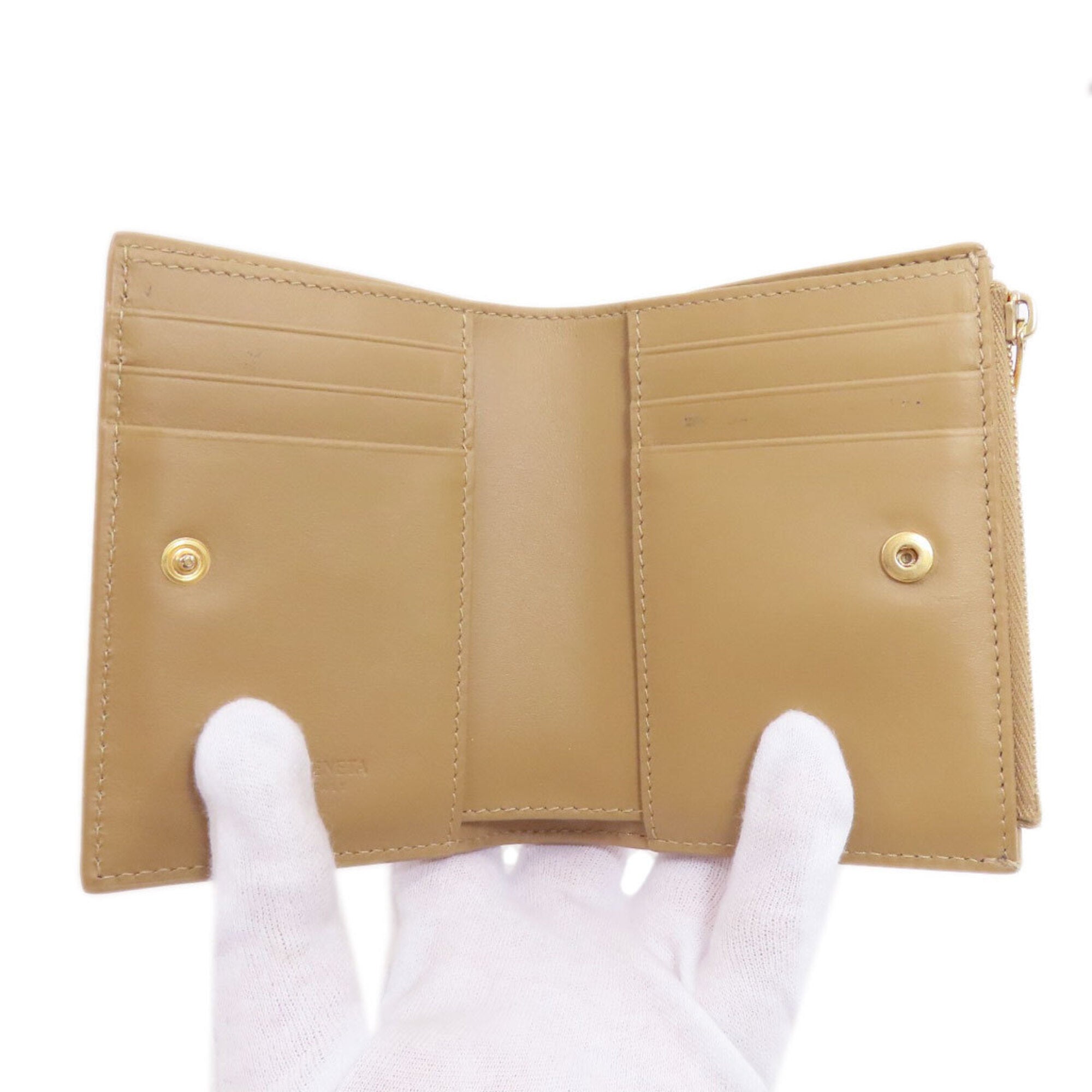 Bottega Veneta Brown Leather Wallet (Bi-Fold) (Pre-Owned)