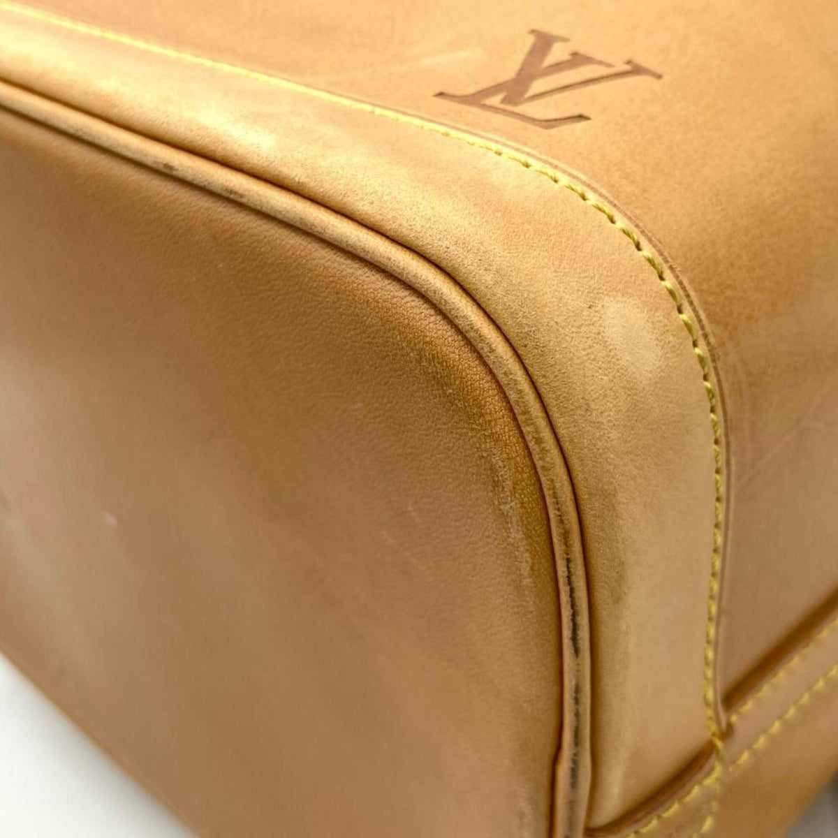 Louis Vuitton Beige Nomade Leather Handbag (Pre-Owned)