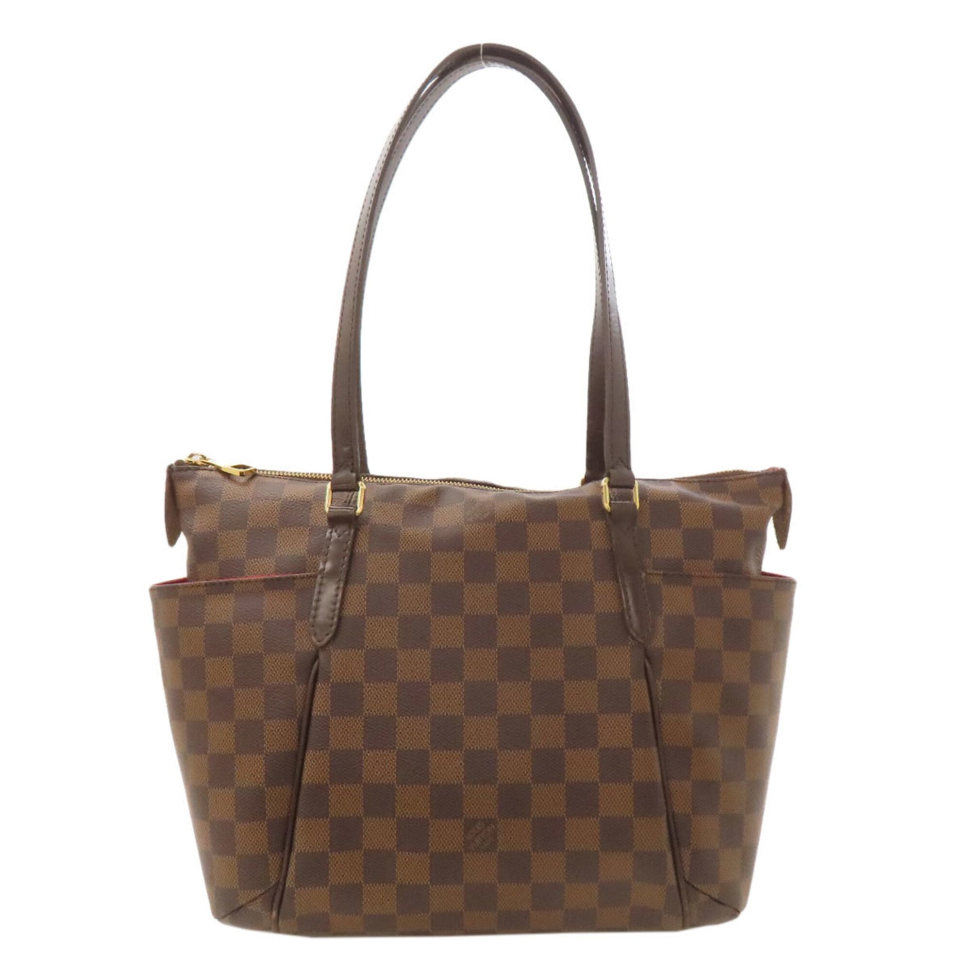 Louis Vuitton Damier Damier Canvas Ebene Damier Canvas Tote Bag (Pre-Owned)