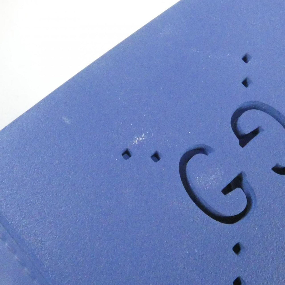 Gucci Blue Rubber Handbag (Pre-Owned)
