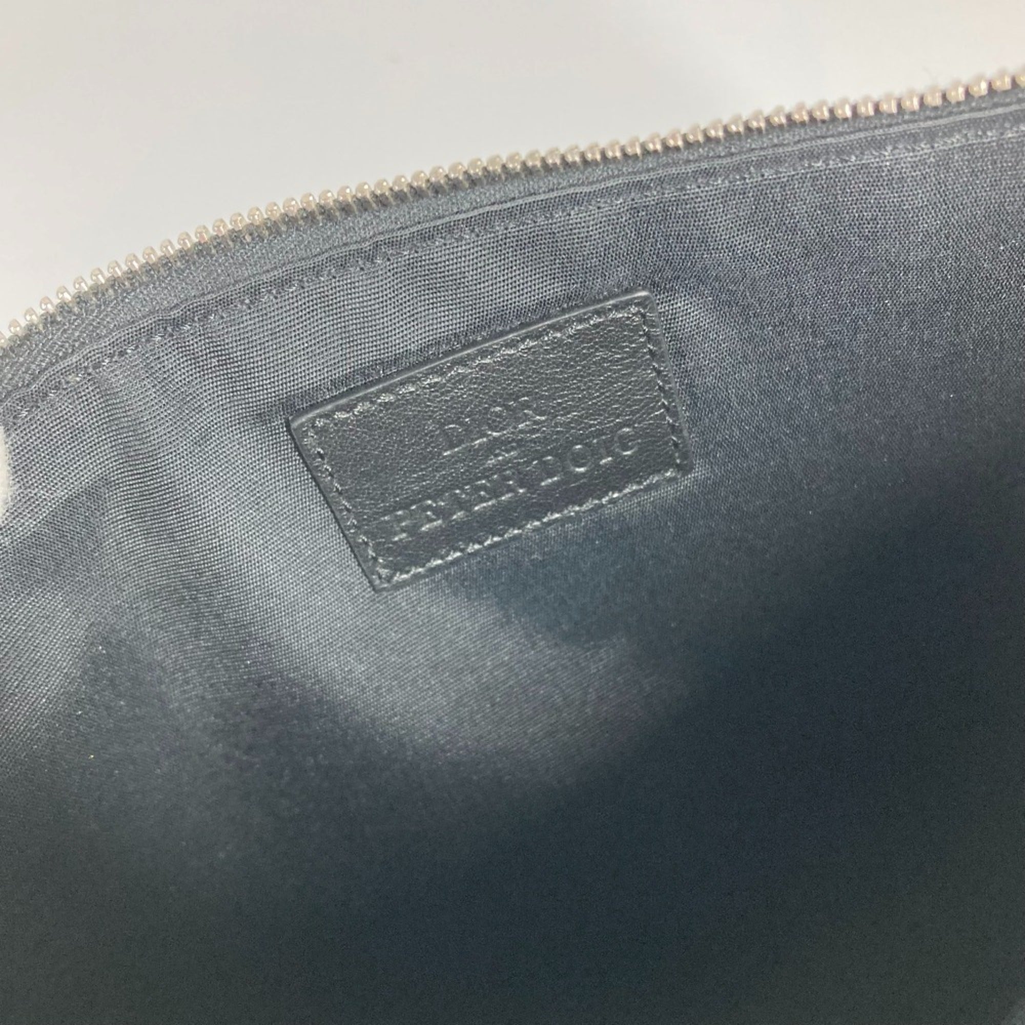 Christian Dior Black Nylon Clutch Bag Pouch (Pre-Owned)