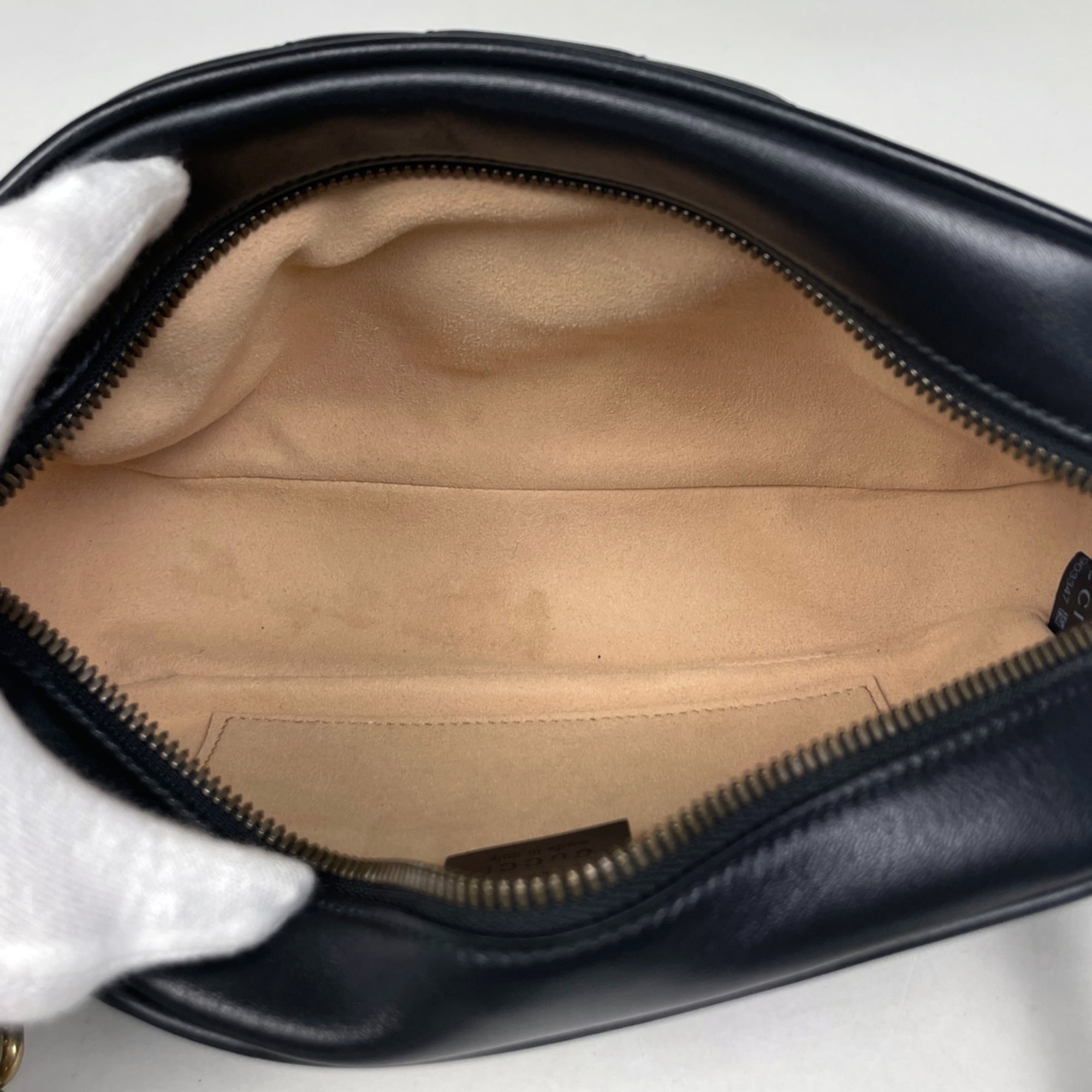 Gucci Black Leather Shoulder Bag (Pre-Owned)