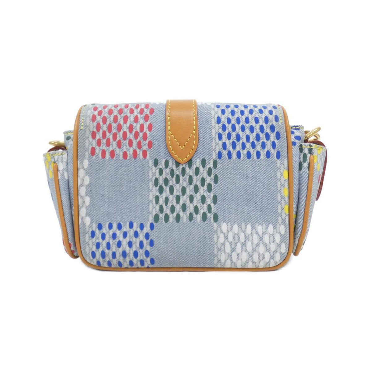 Louis Vuitton Multi-Color Denim Shoulder Bag (Pre-Owned)