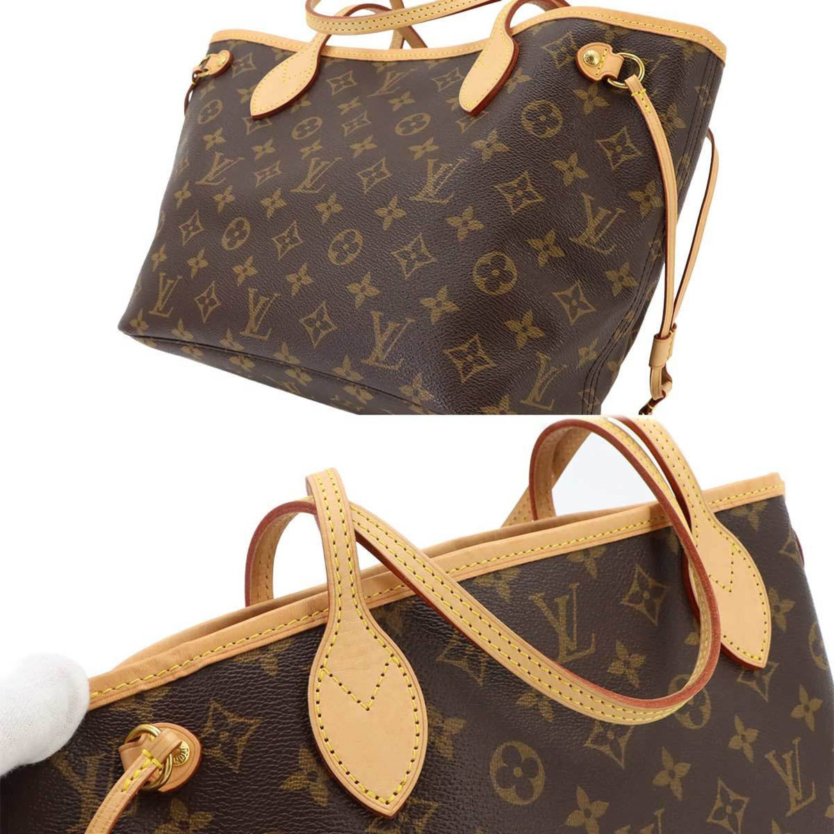 Louis Vuitton Monogram Brown Pivoine Monogram Handbag Tote Bag (Pre-Owned)