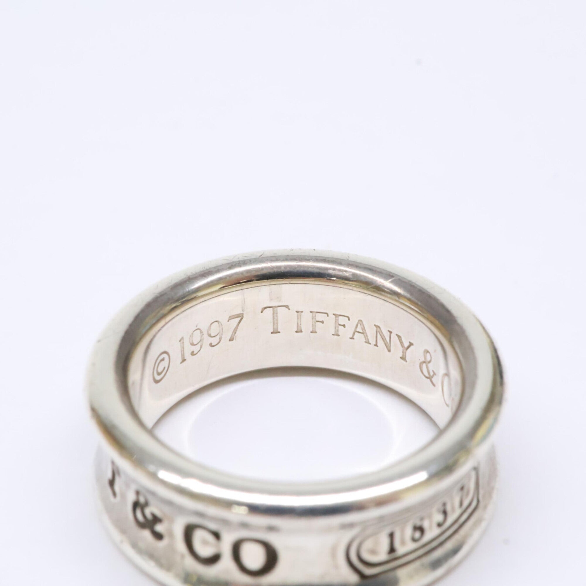 Tiffany Silver Silver 925 Band Ring (Pre-Owned)