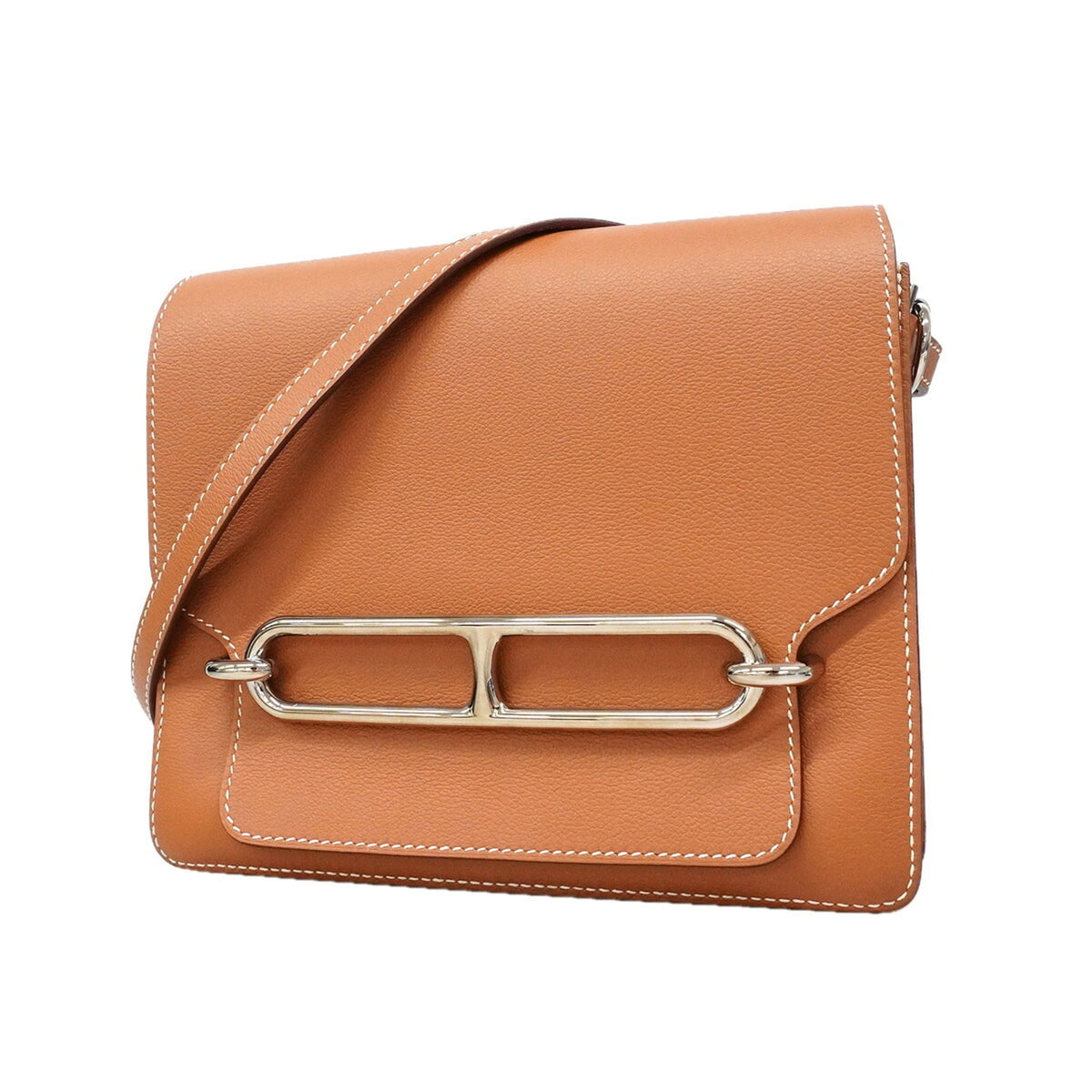 Hermes Gold Shoulder Bag (Pre-Owned)