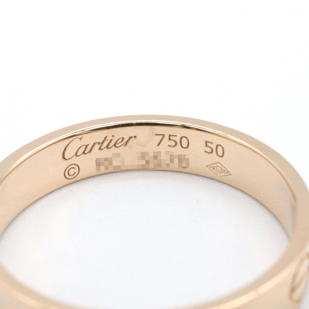Cartier Gold Pink Gold (18K) Band Ring (Pre-Owned)