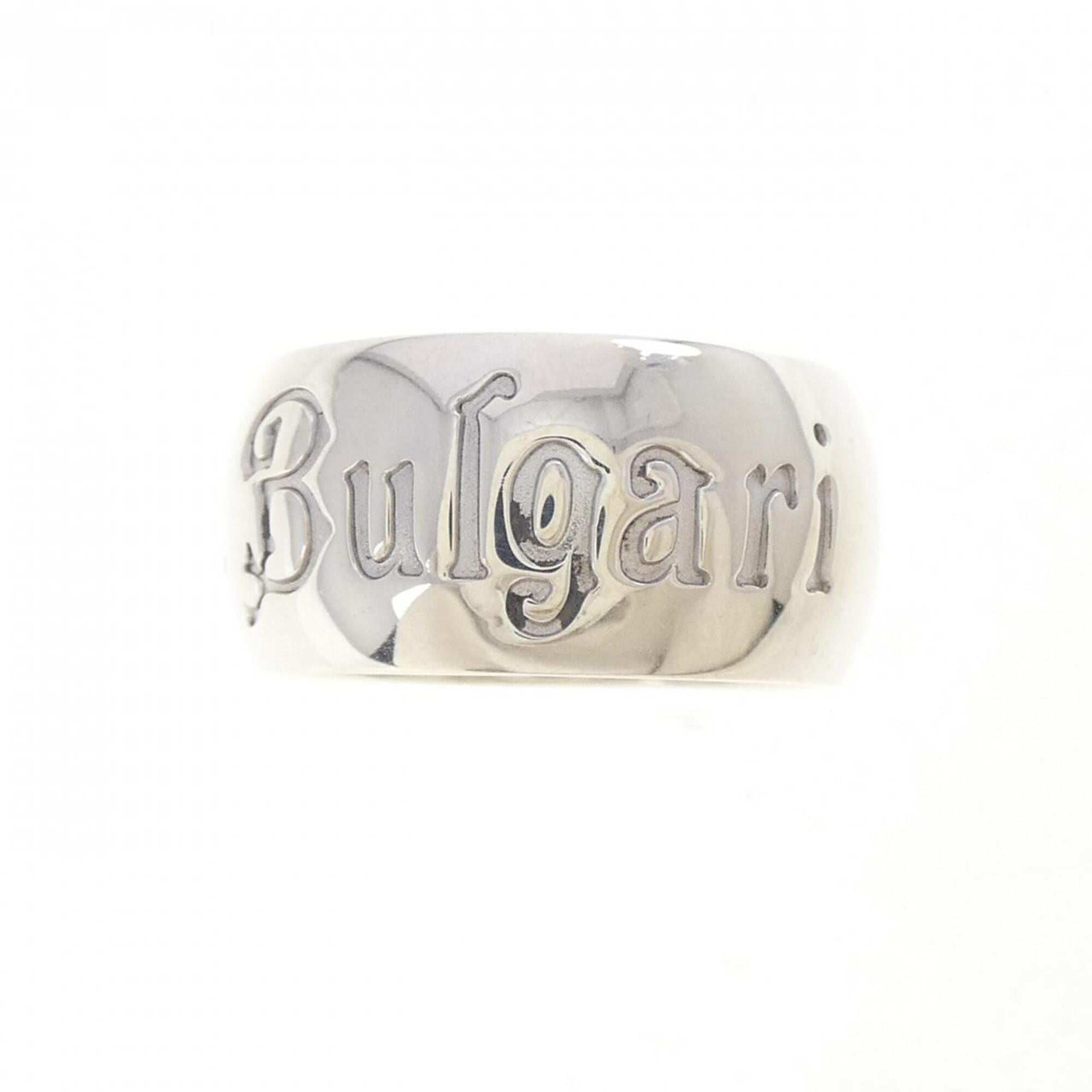 Bvlgari Silver 925 Band Ring (Pre-Owned)