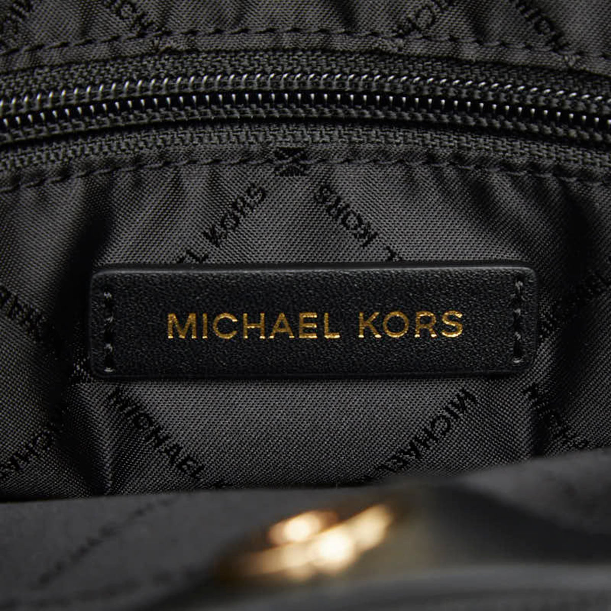 Michael Kors Black Leather Tote Bag (Pre-Owned)
