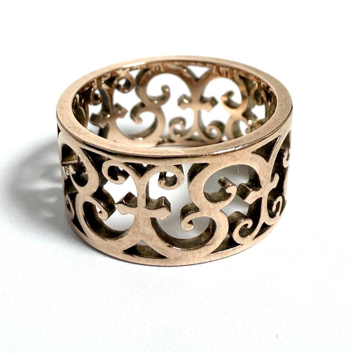 Tiffany Metal Band Ring (Pre-Owned)