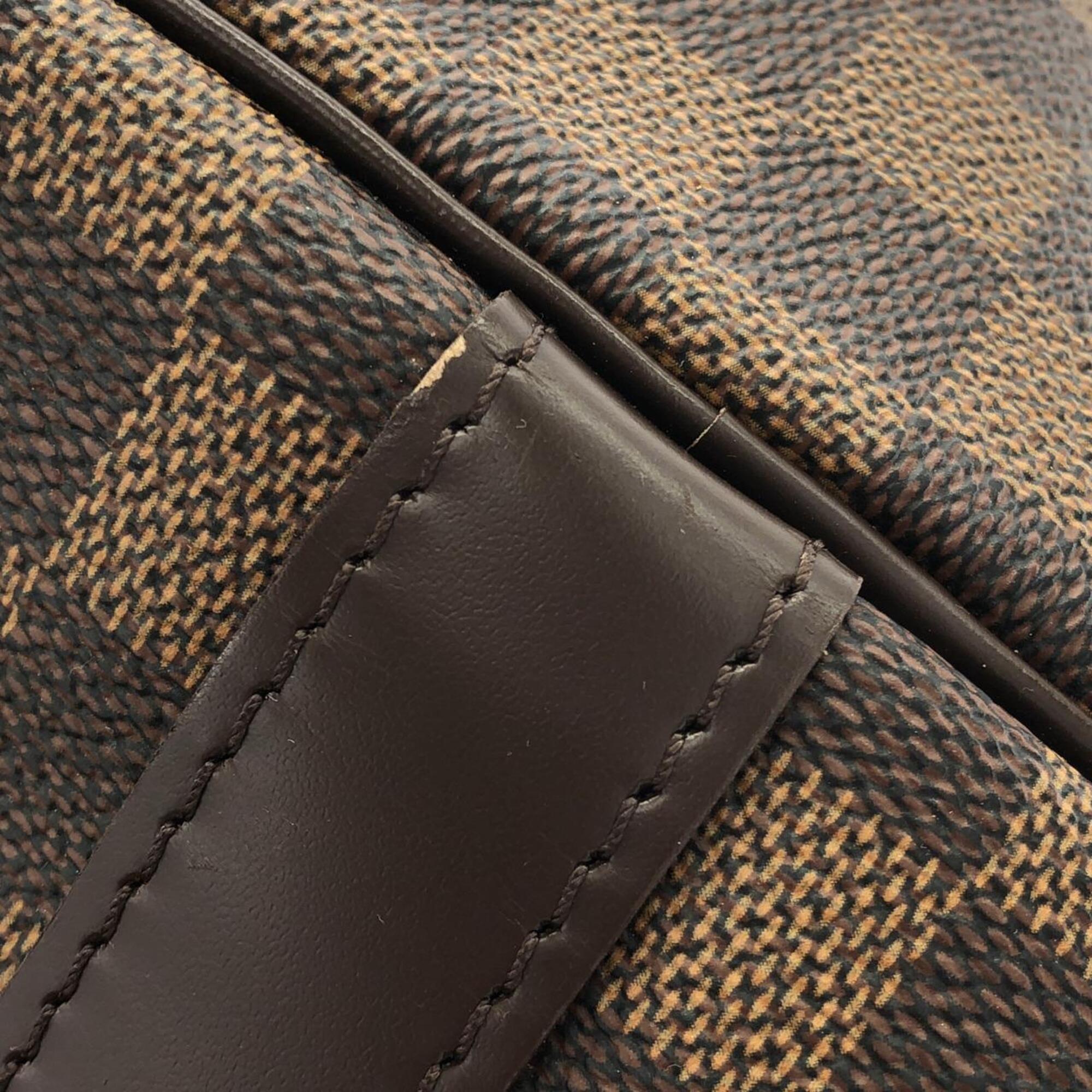 Louis Vuitton Ebene Coated Canvas Boston Bag (Pre-Owned)