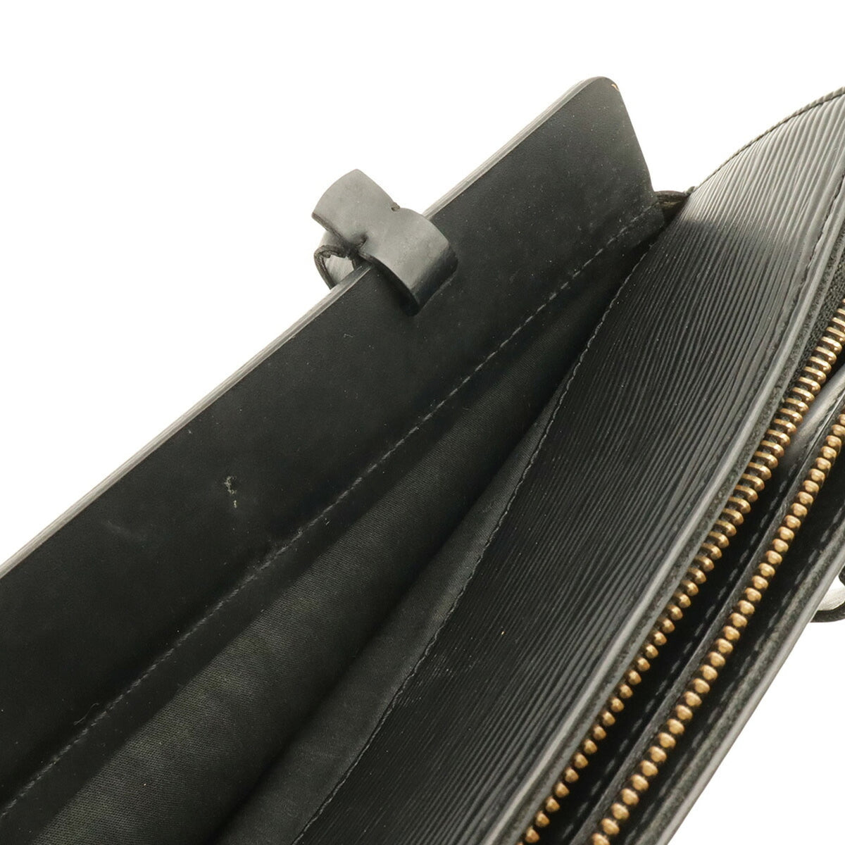 Louis Vuitton Noir Epi Leather Shoulder Bag Tote Bag (Pre-Owned)