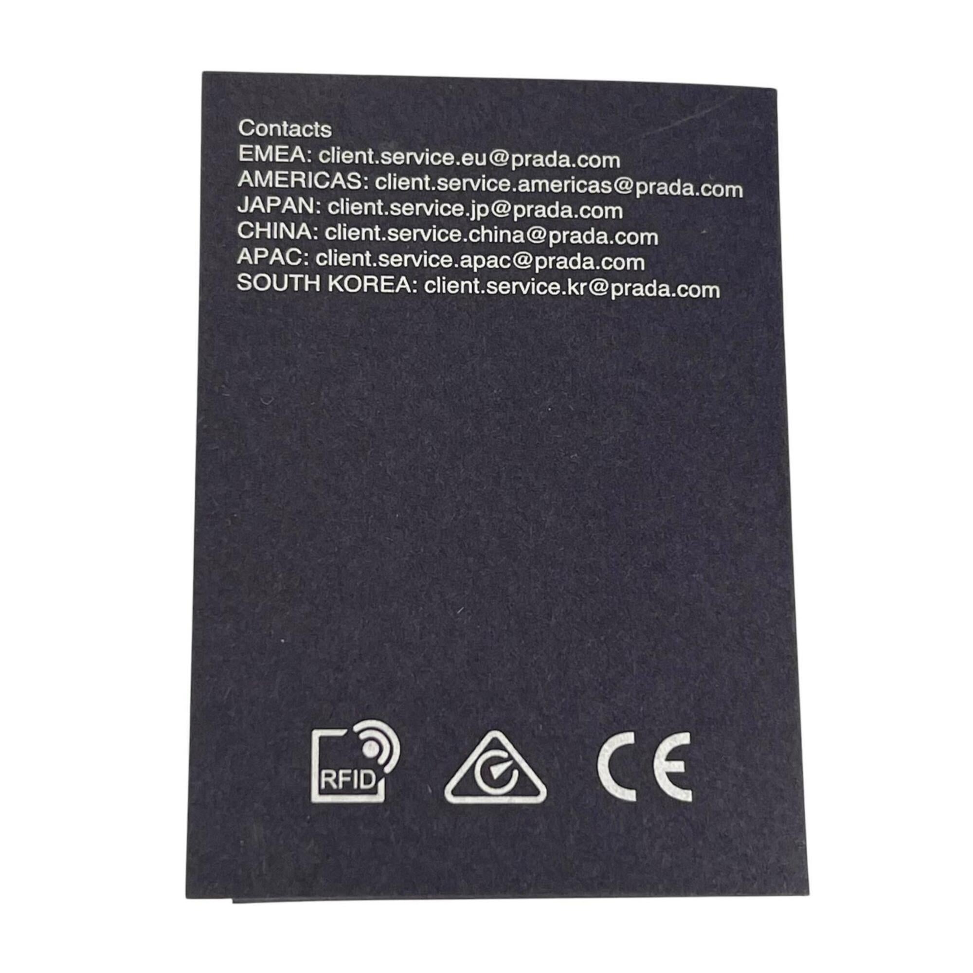 Prada Black Nylon Pouch (Pre-Owned)