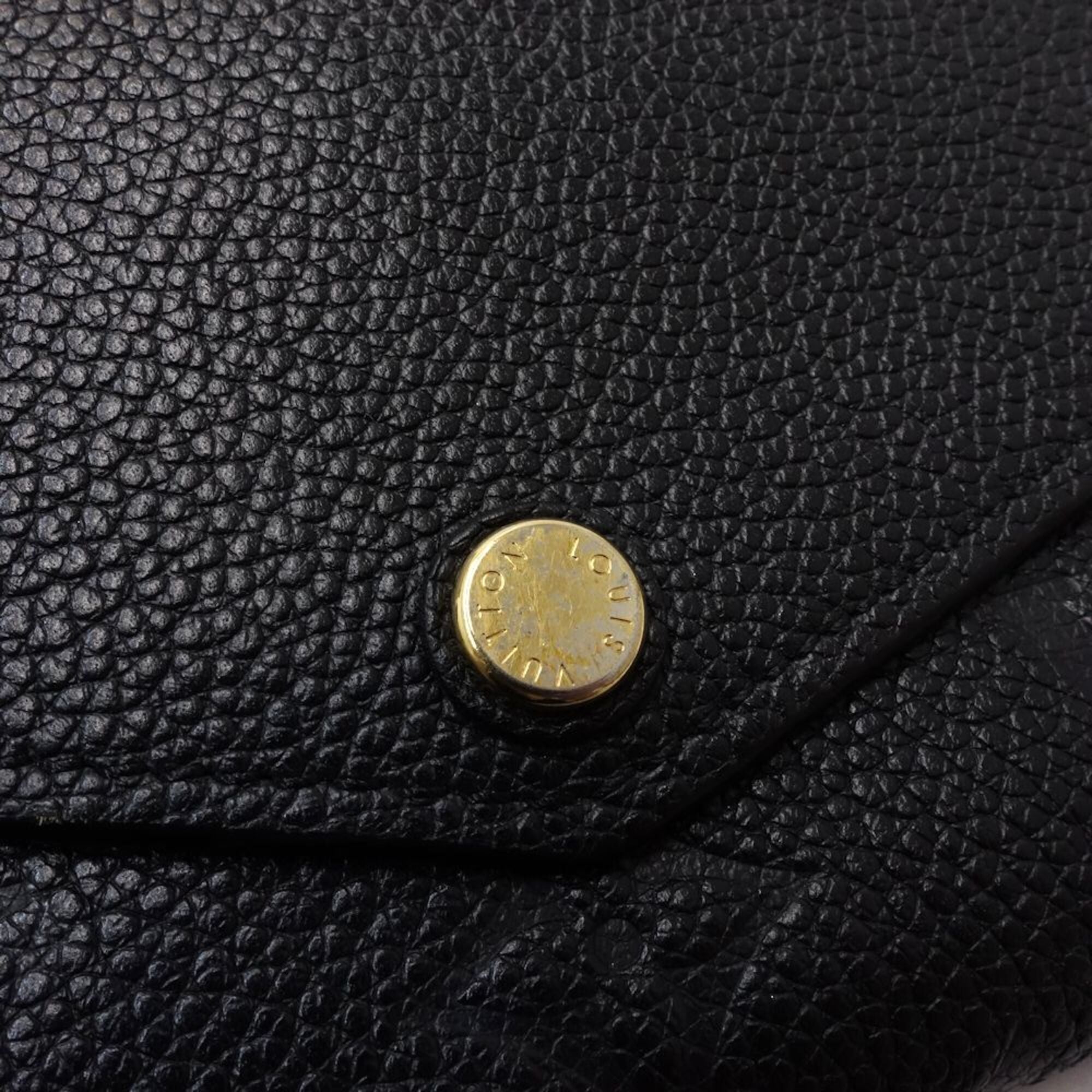 Louis Vuitton Noir Monogram Empreinte Long Wallet (Bi-Fold) (Pre-Owned)