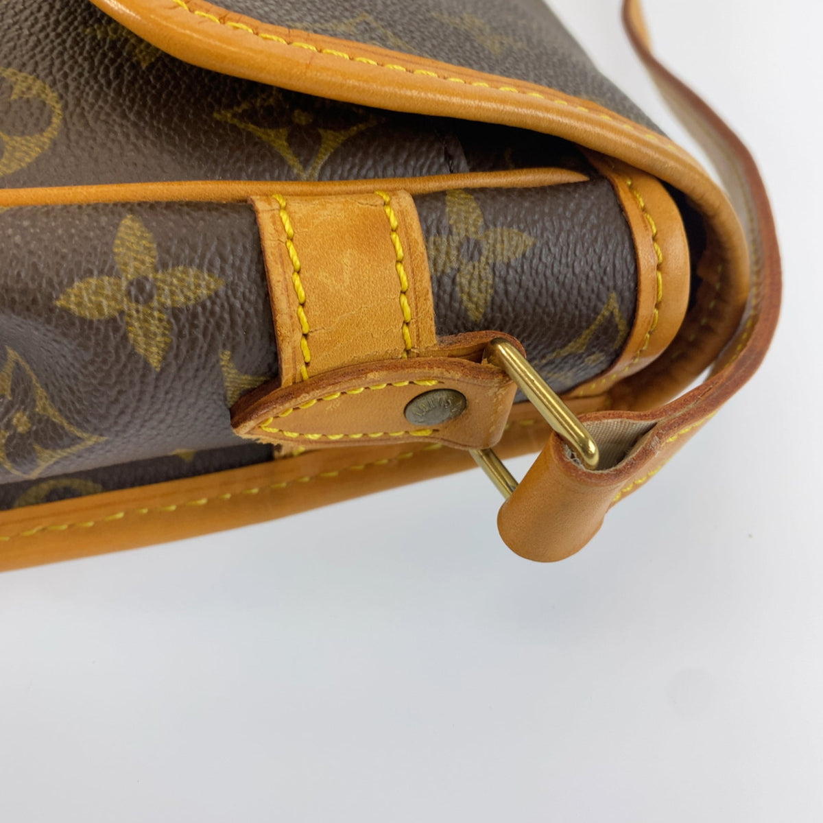 Louis Vuitton Monogram Brown Pvc Leather Pochette Shoulder Bag (Pre-Owned)
