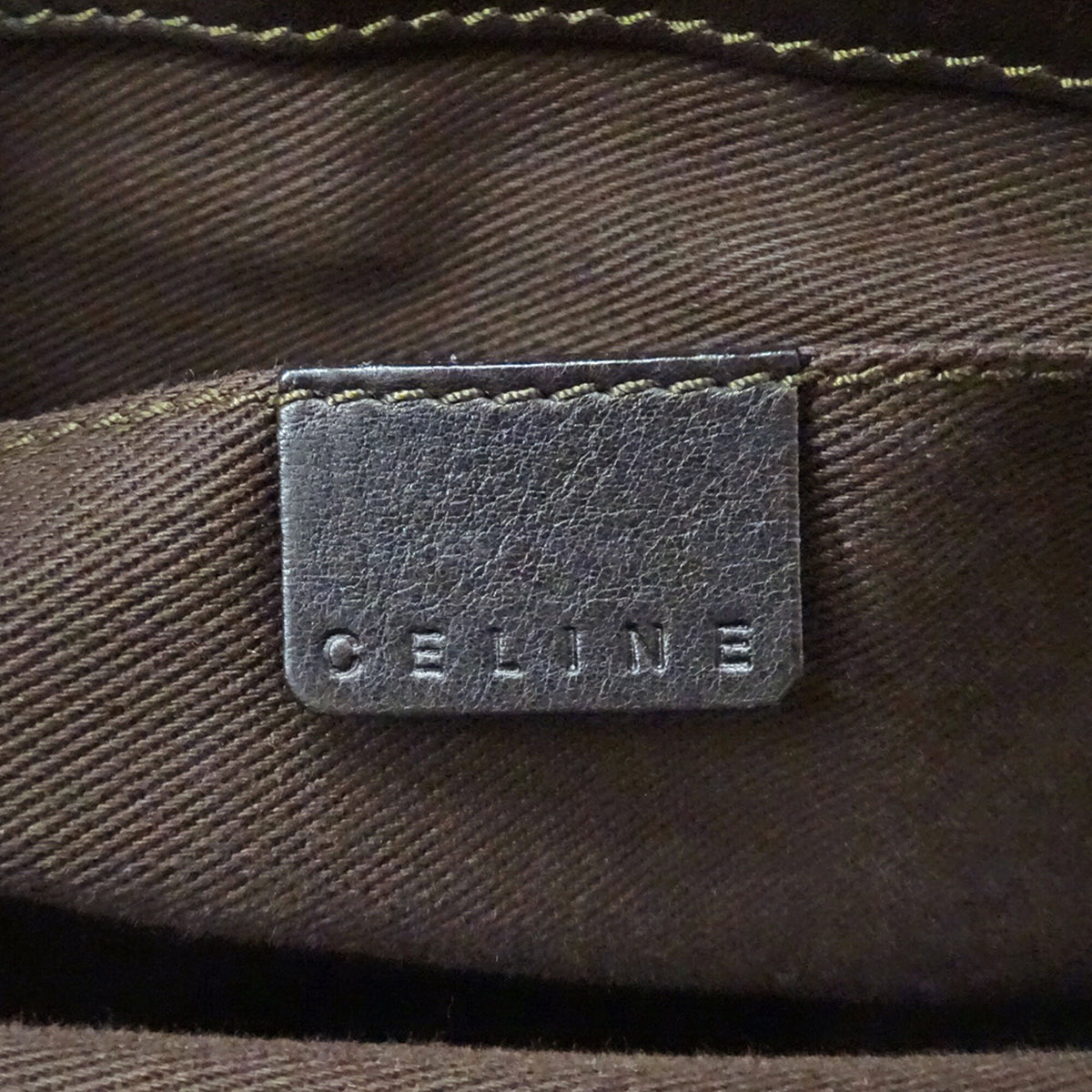 Celine Dark Brown Leather Handbag (Pre-Owned)