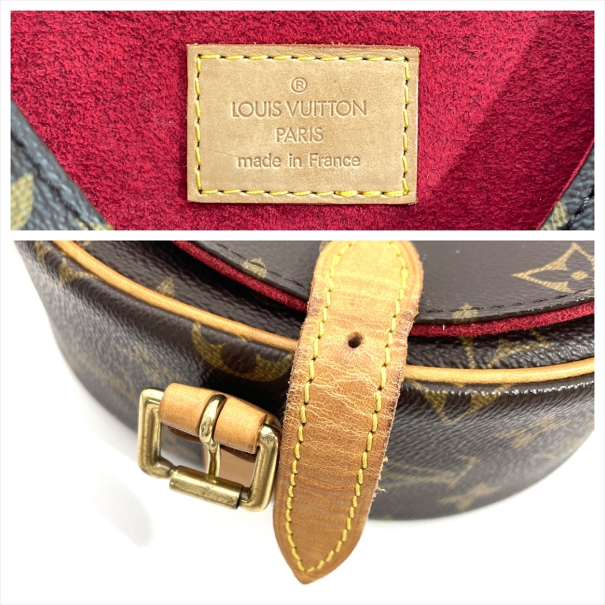 Louis Vuitton Brown Monogram Canvas Shoulder Bag (Pre-Owned)
