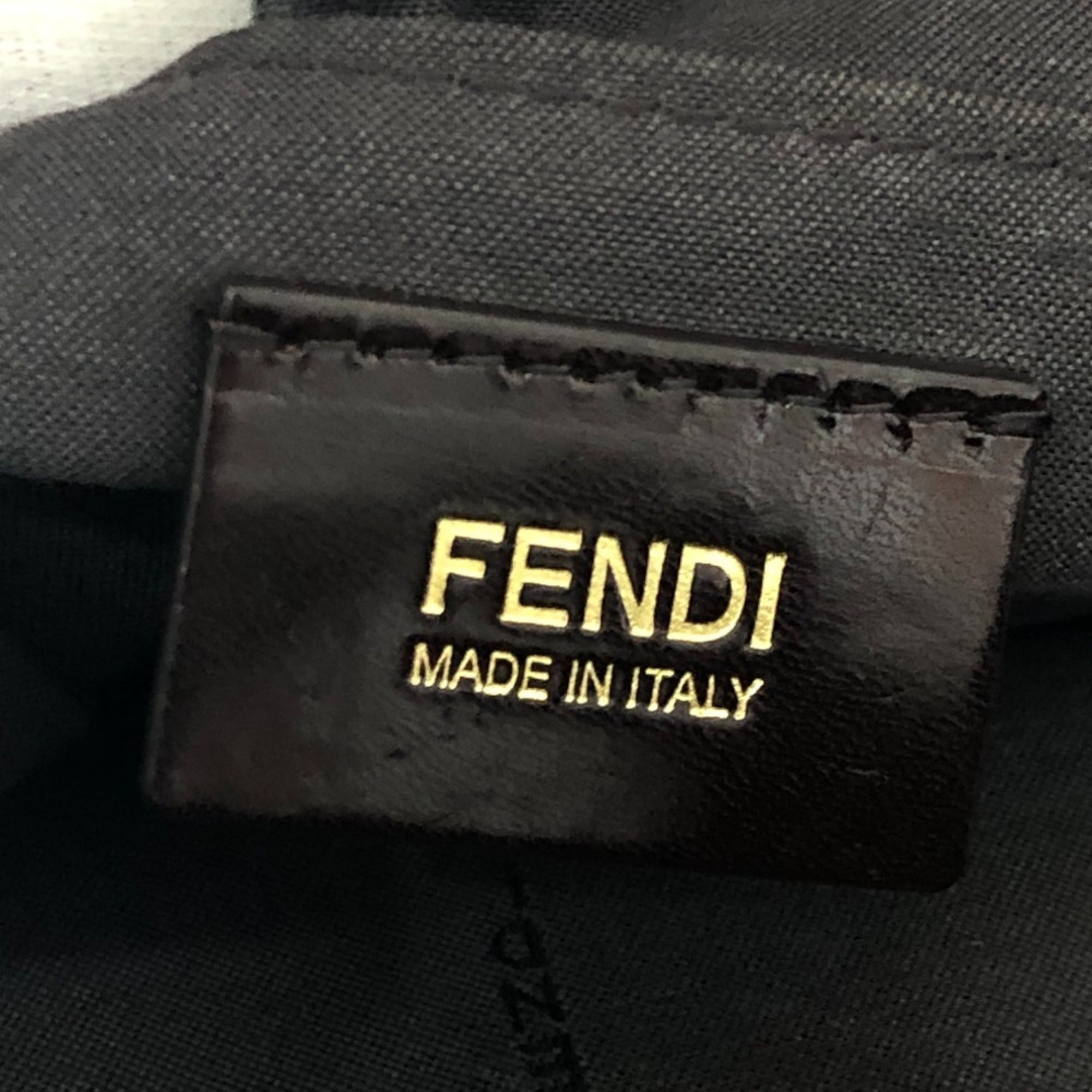 Fendi Brown Pvc Tote Bag (Pre-Owned)