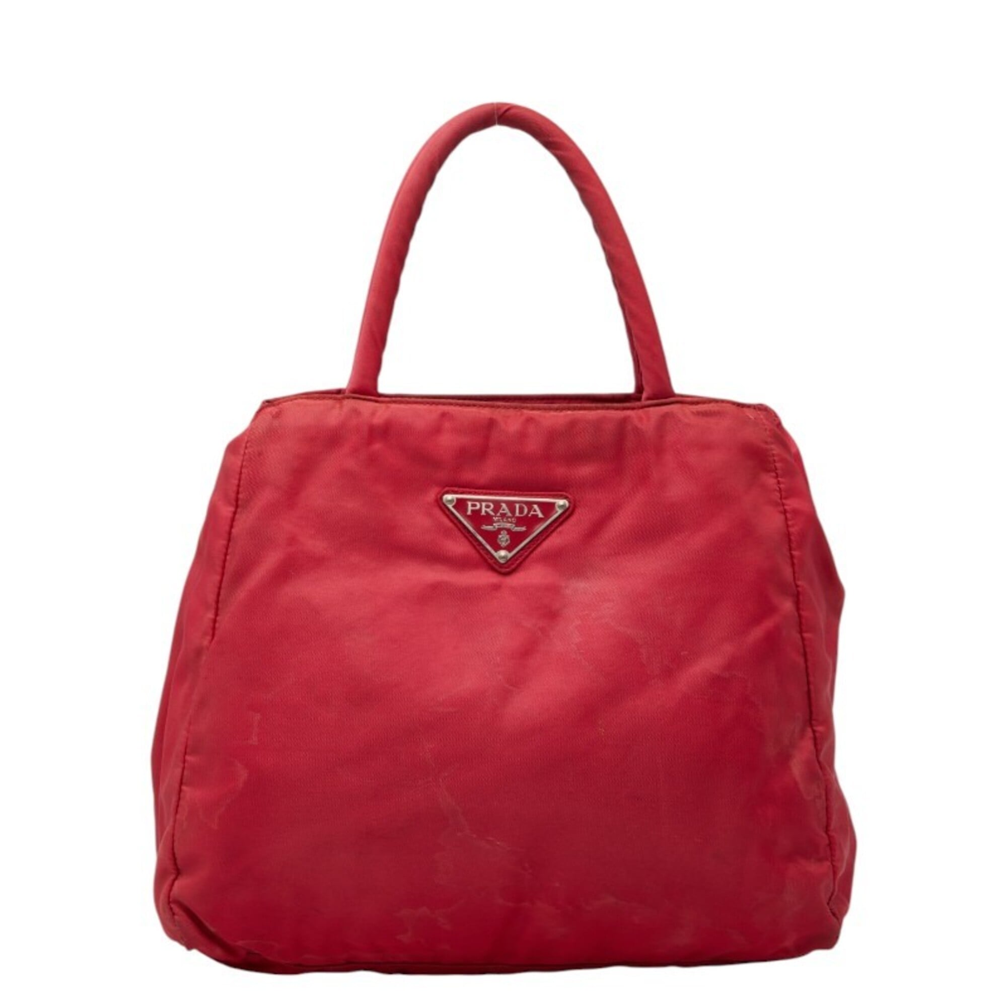 Prada Pink Nylon Handbag (Pre-Owned)